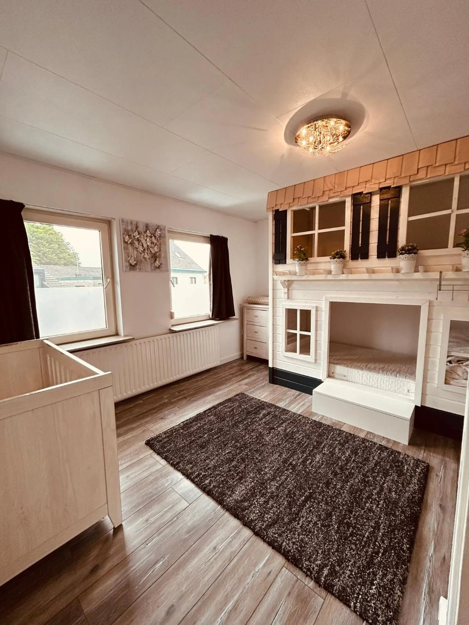 bunk bed in B&B Prachtig Allemachtig