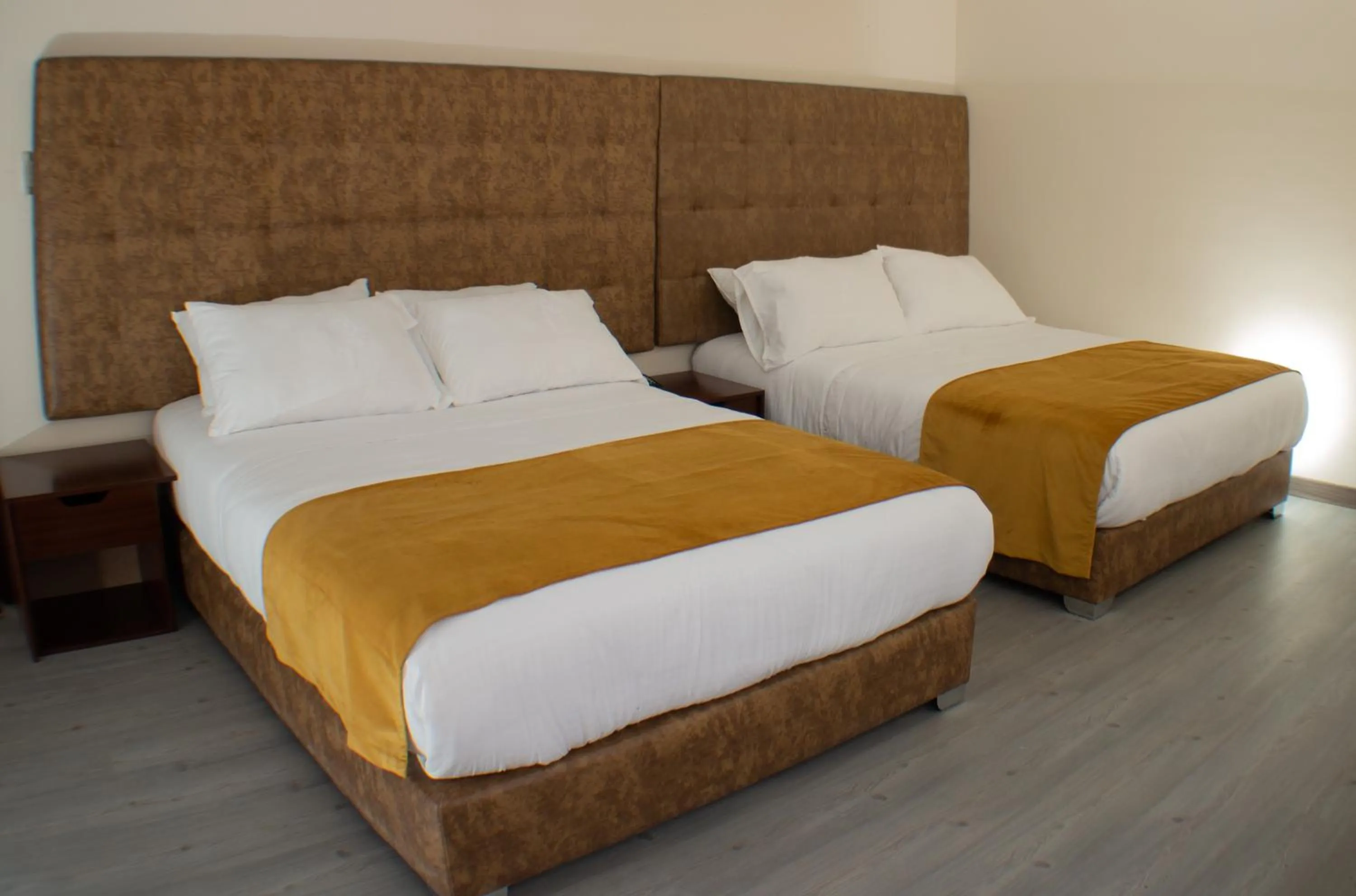 Bed in Harmony Hotel
