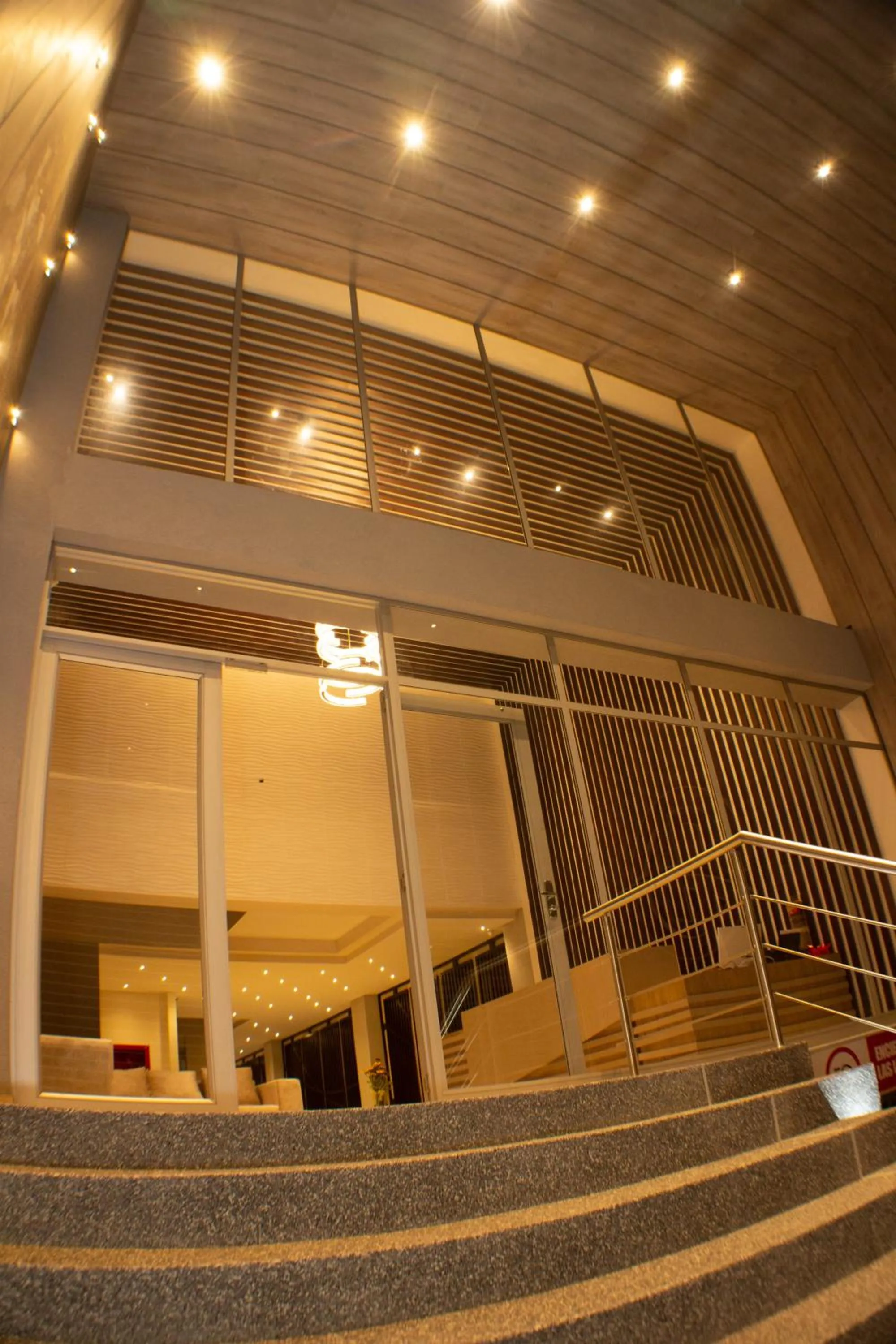 Facade/entrance in Harmony Hotel