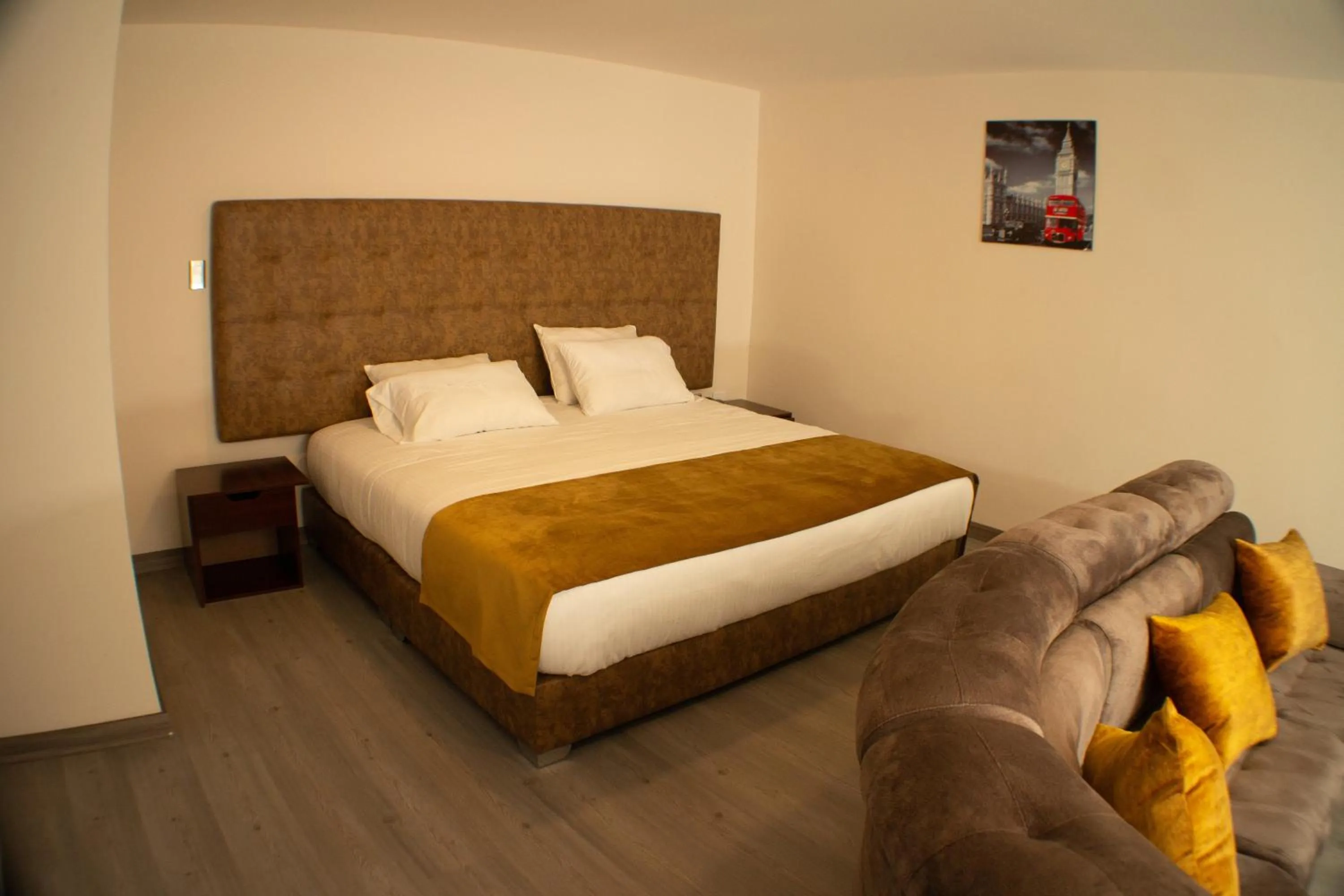 Bed in Harmony Hotel