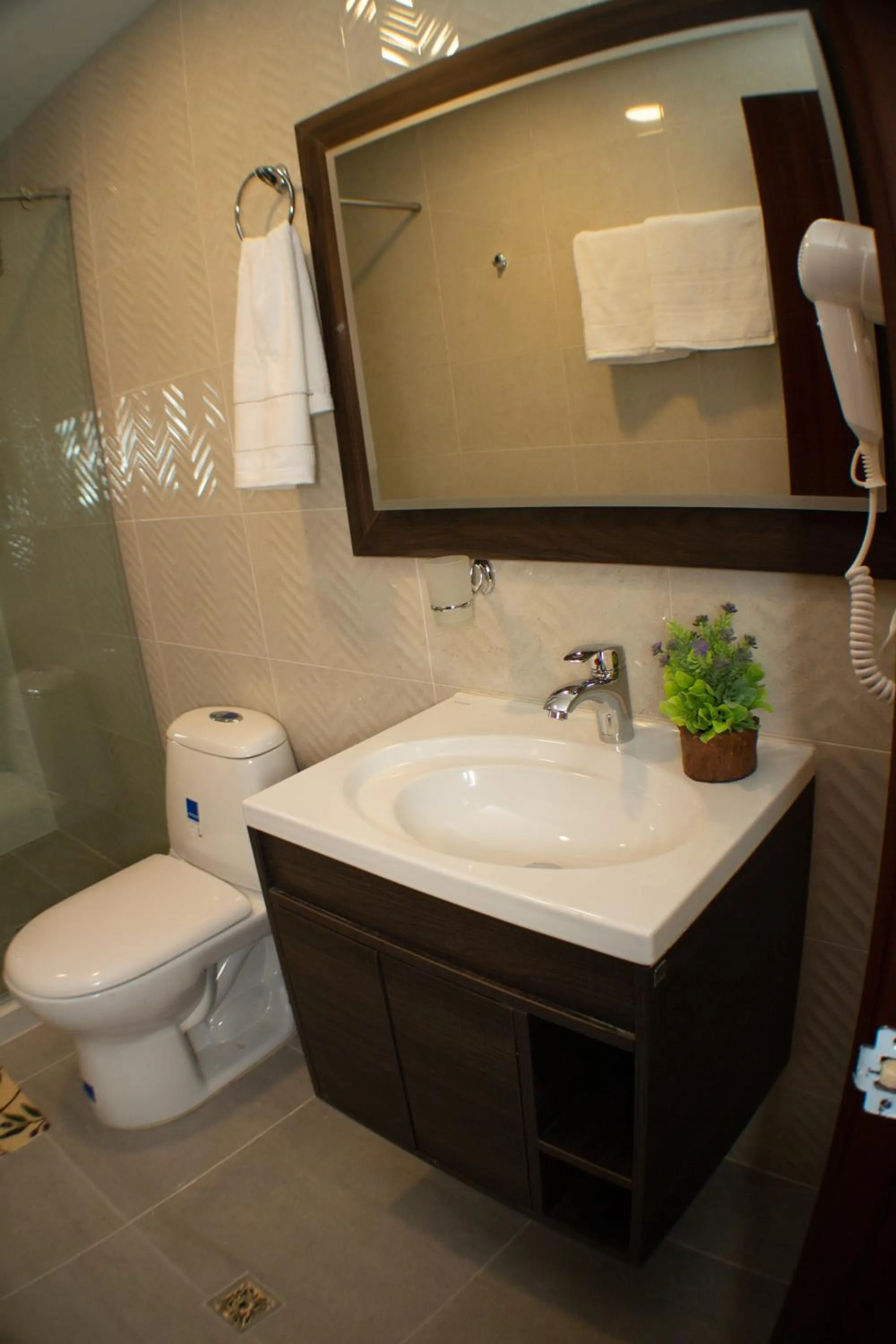 Bathroom in Harmony Hotel