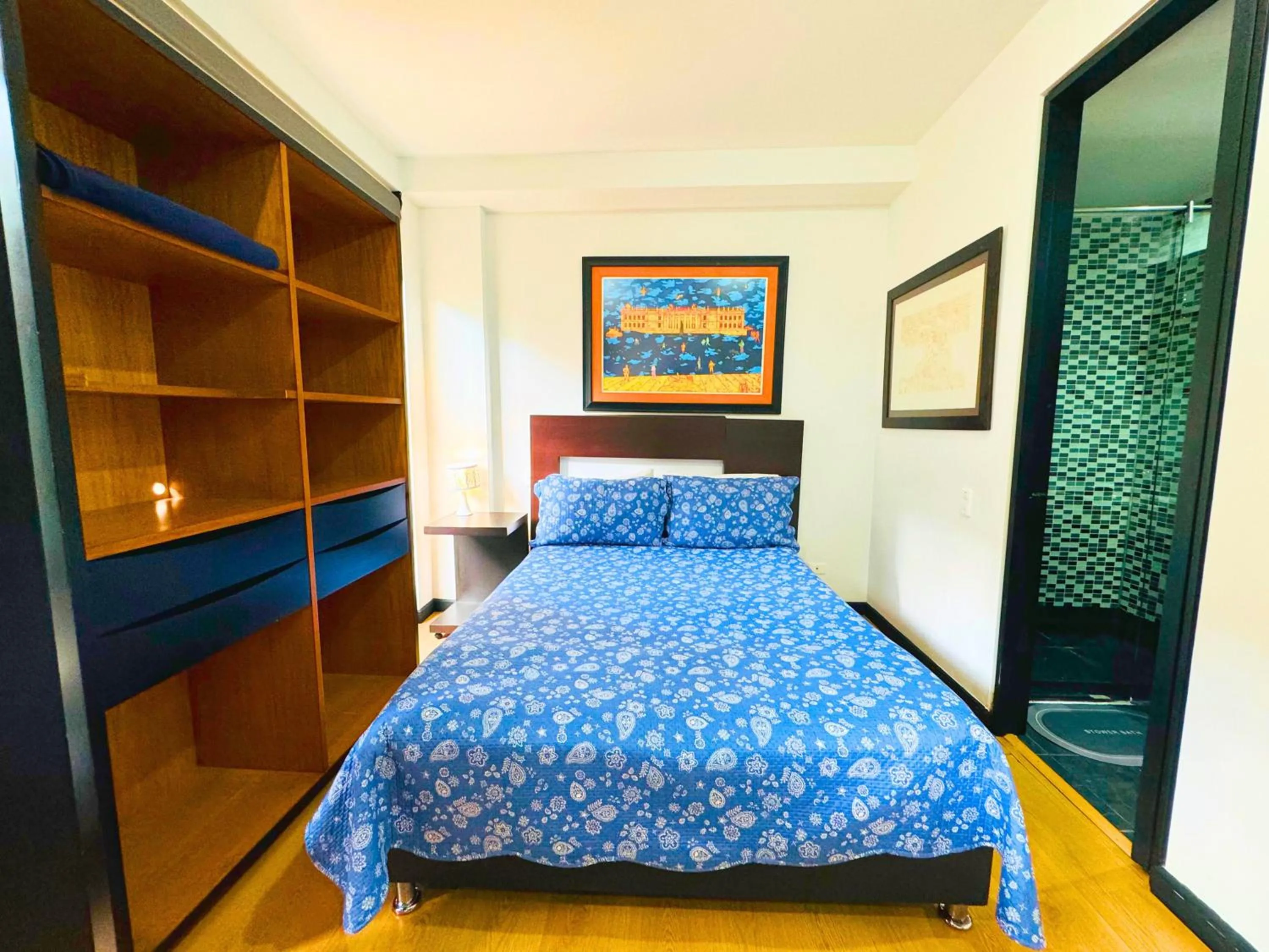 Bed in Aparta Suite Continental Bogotá