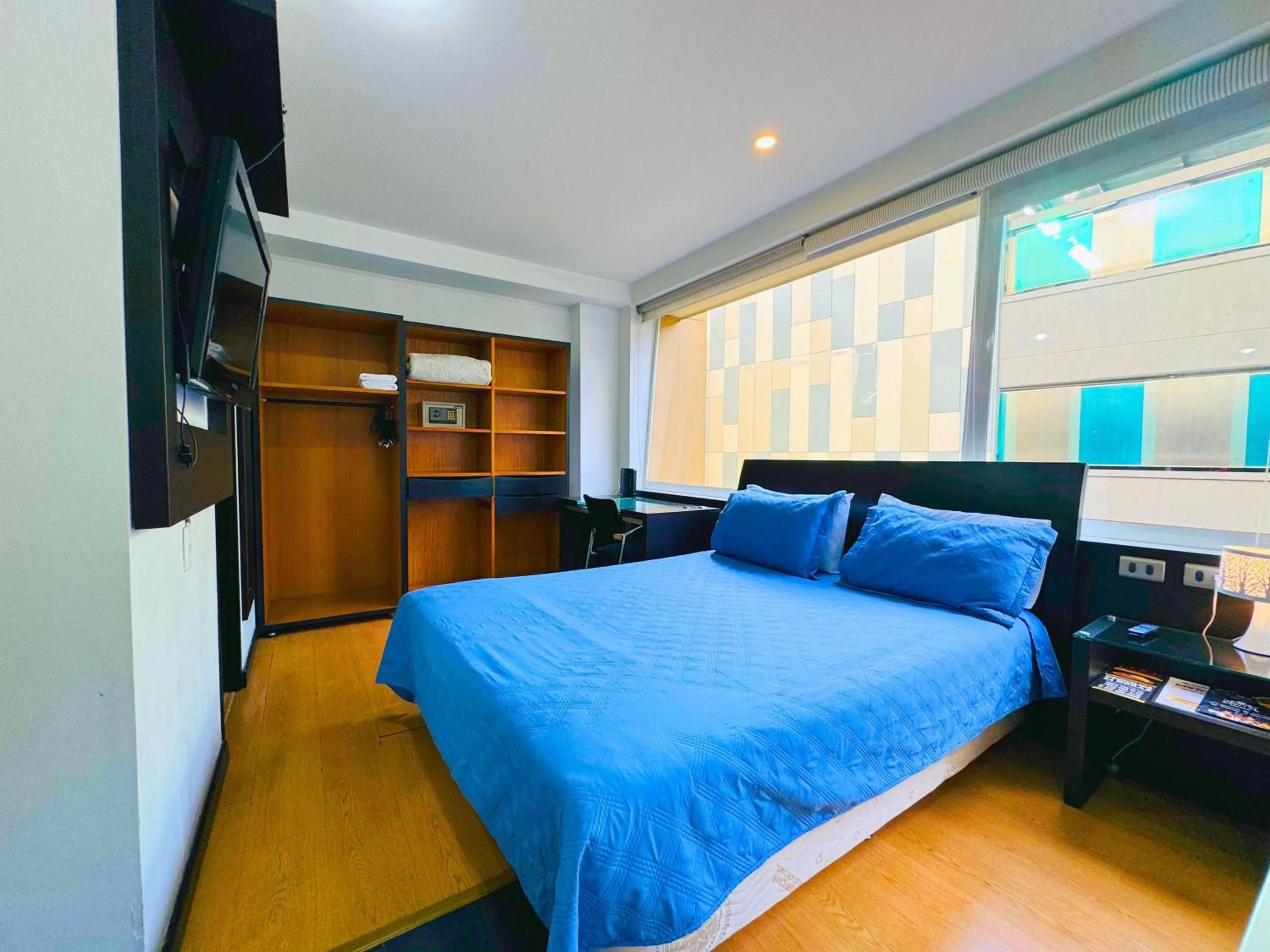 Bed in Aparta Suite Continental Bogotá