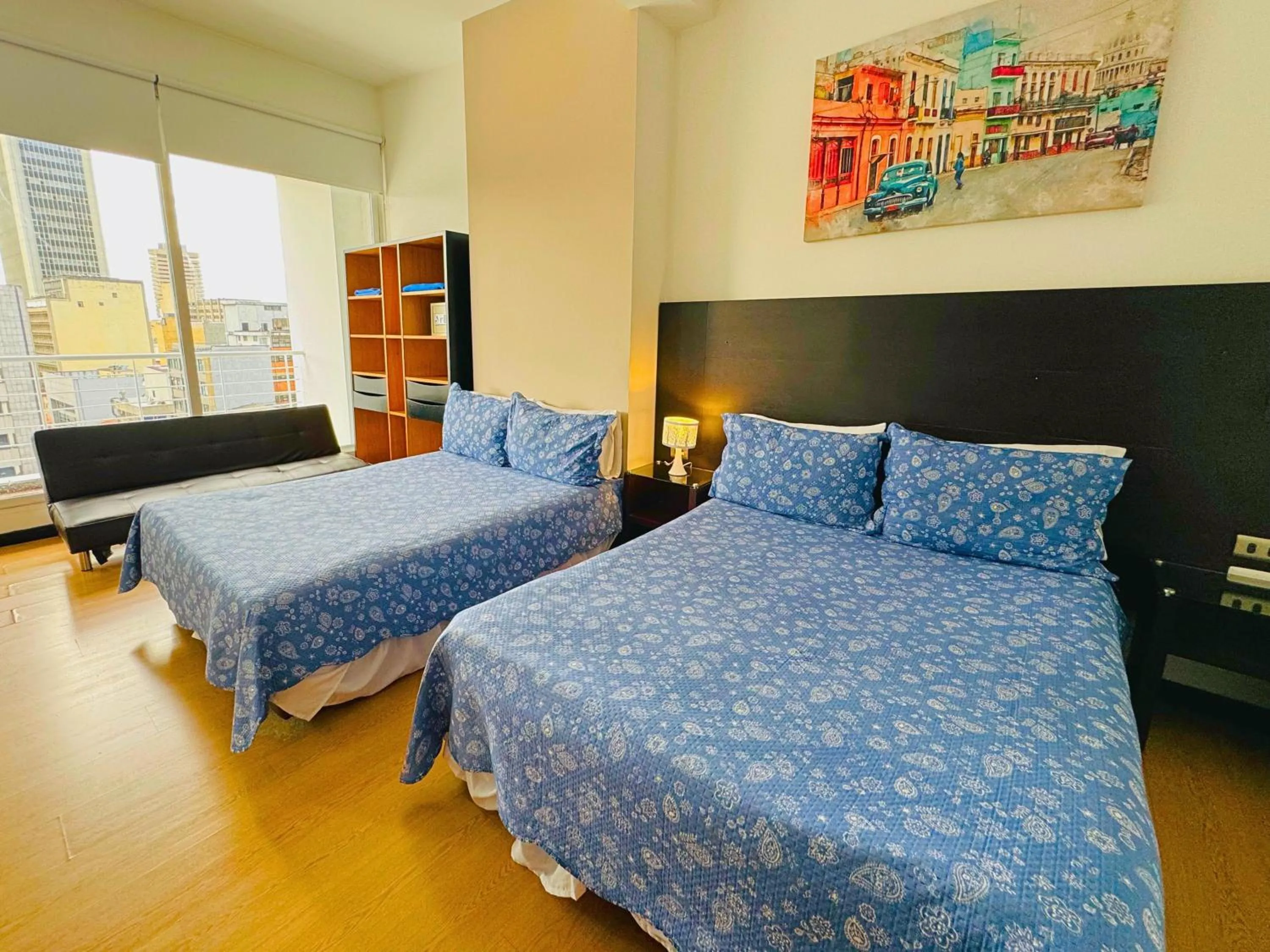 Bed in Aparta Suite Continental Bogotá