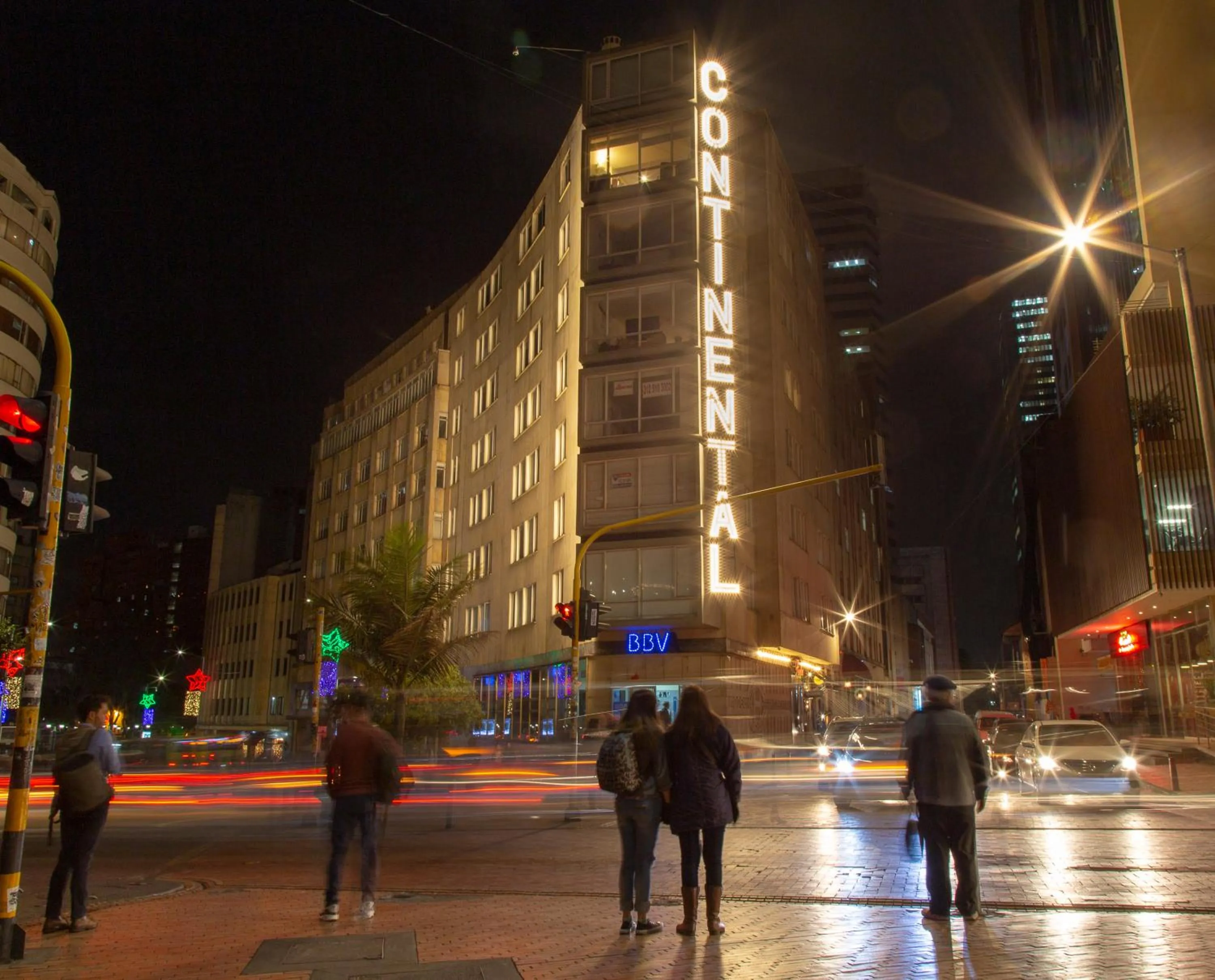 Facade/entrance in Aparta Suite Continental Bogotá