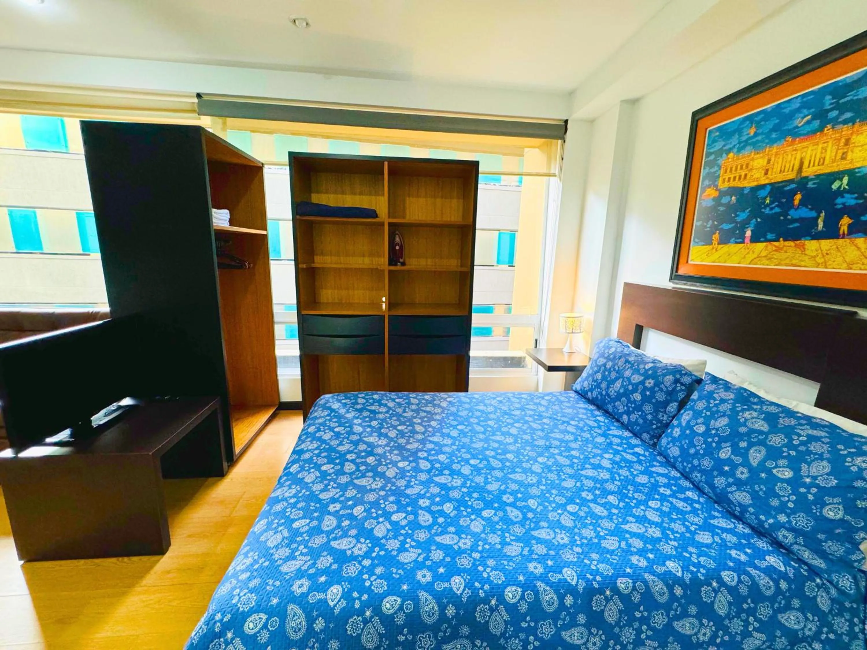 Bed in Aparta Suite Continental Bogotá