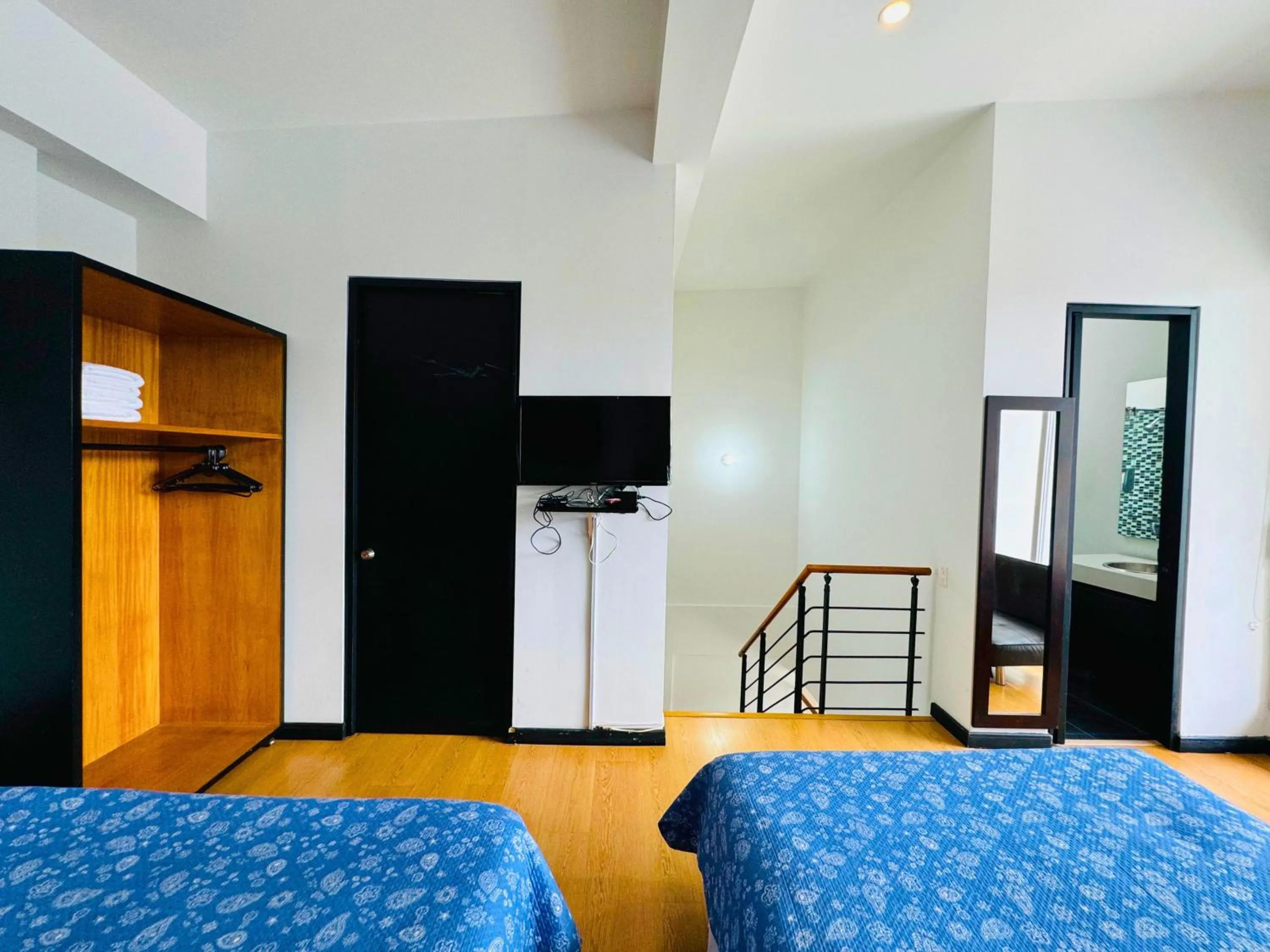 Bed in Aparta Suite Continental Bogotá