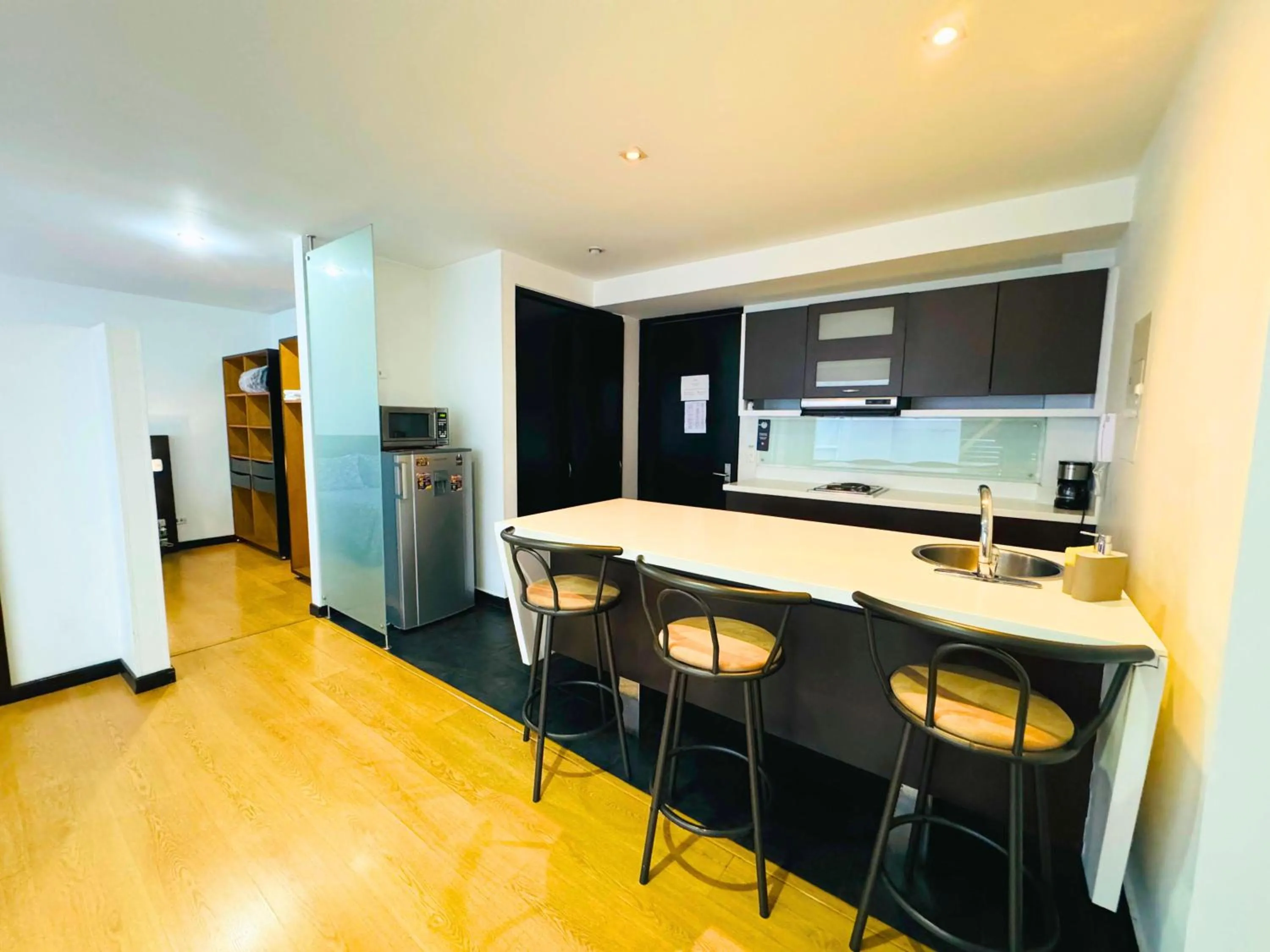 Dining area in Aparta Suite Continental Bogotá