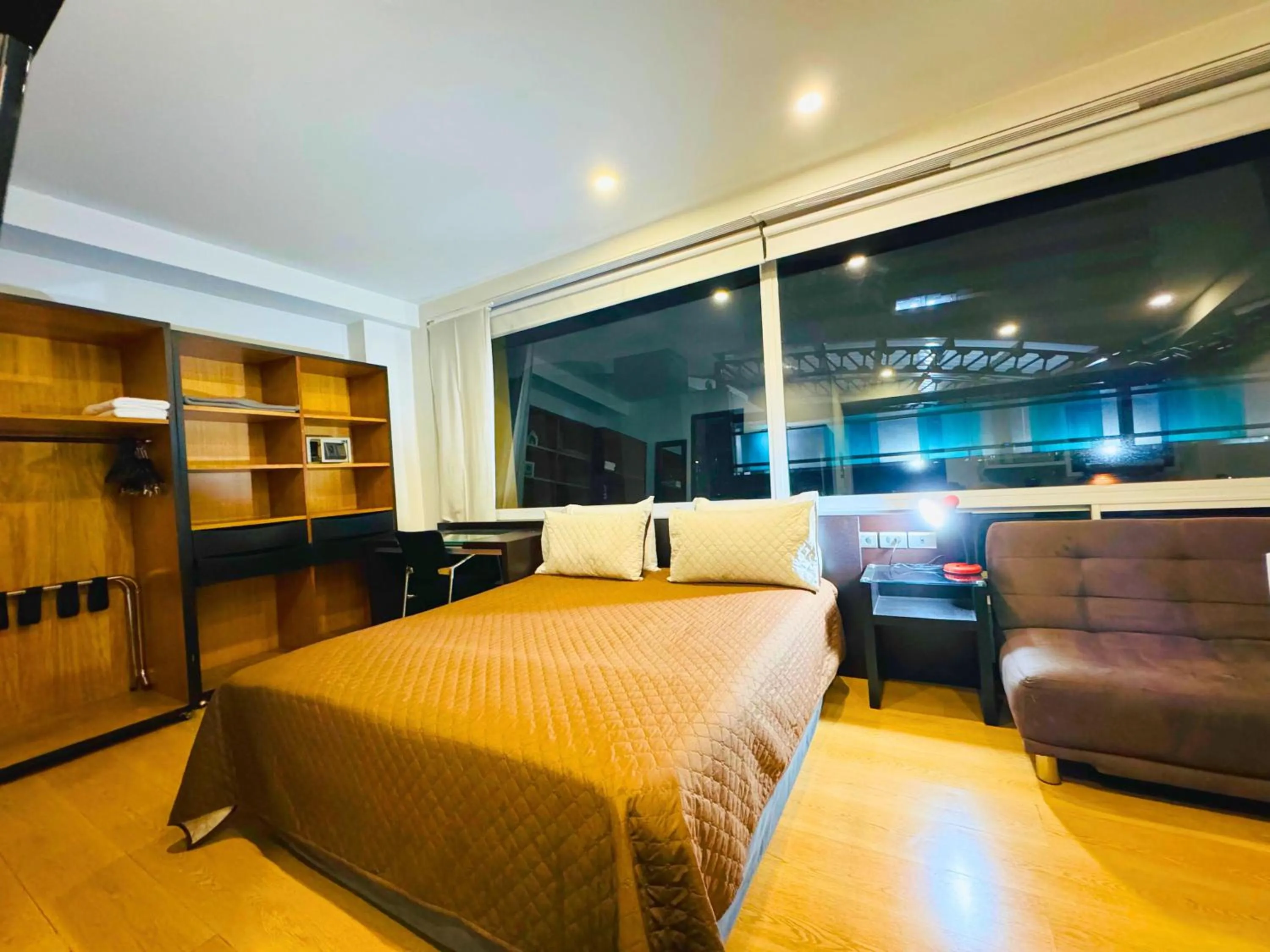 Bed in Aparta Suite Continental Bogotá