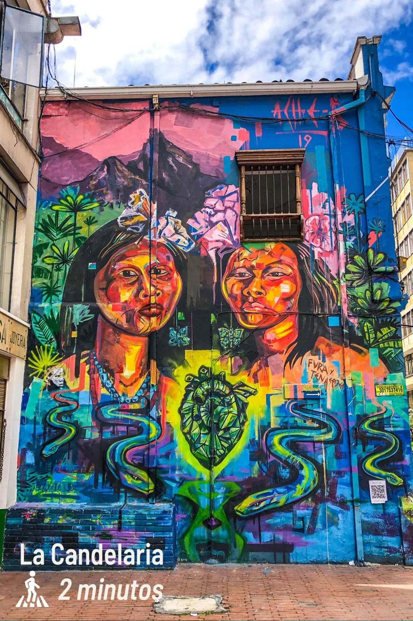 City view in Aparta Suite Continental Bogotá