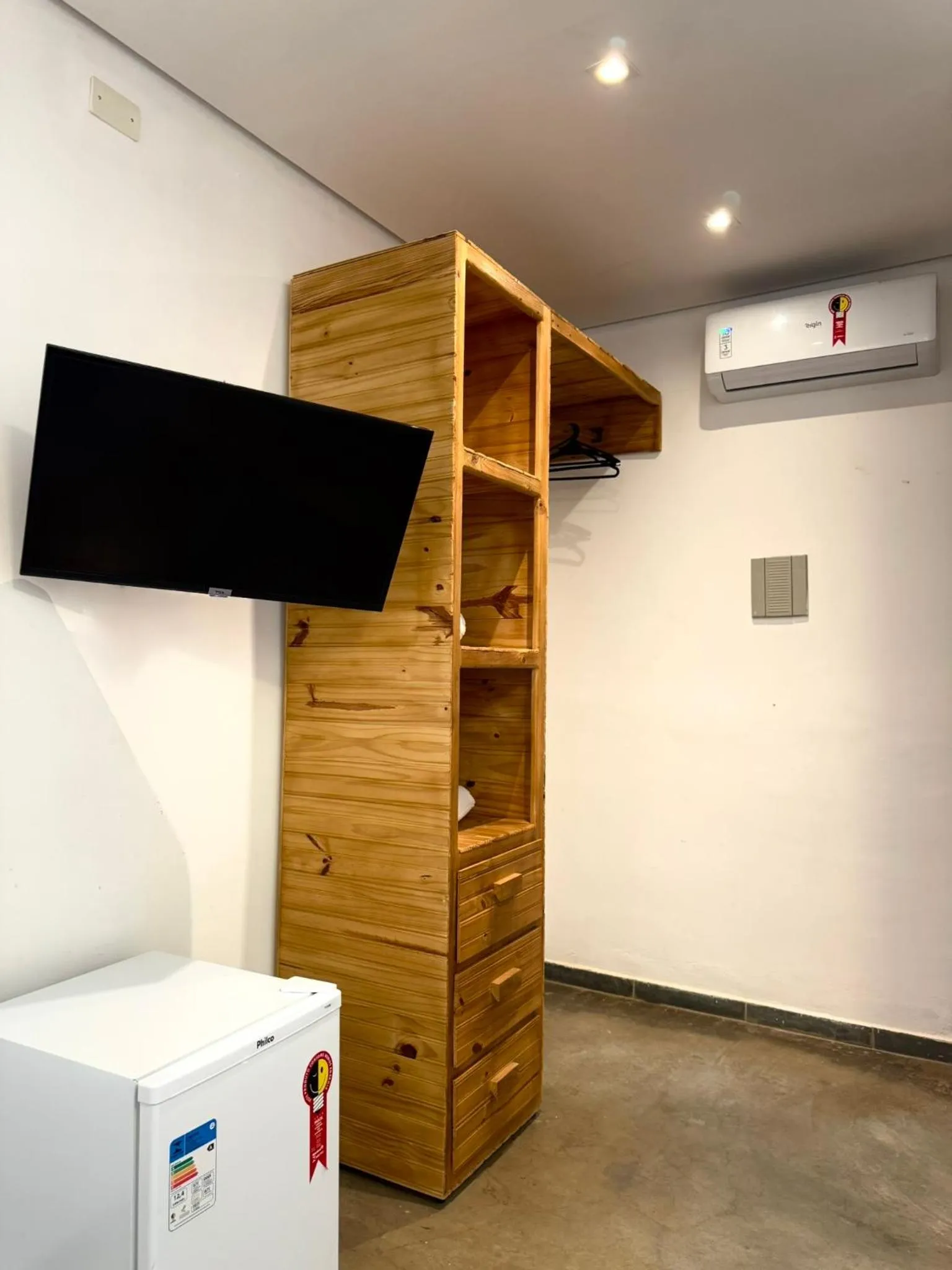 Communal lounge/ TV room in Hotel Campestre Atibaia