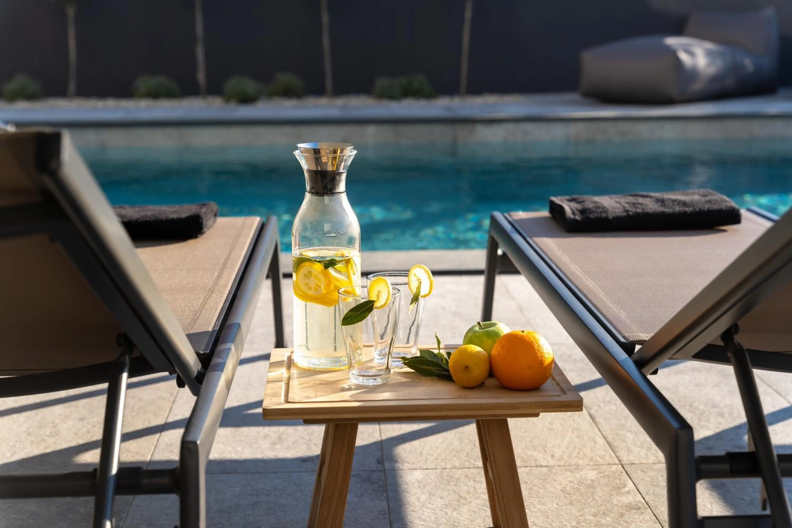 Food and drinks in Luxury Villa Aruna