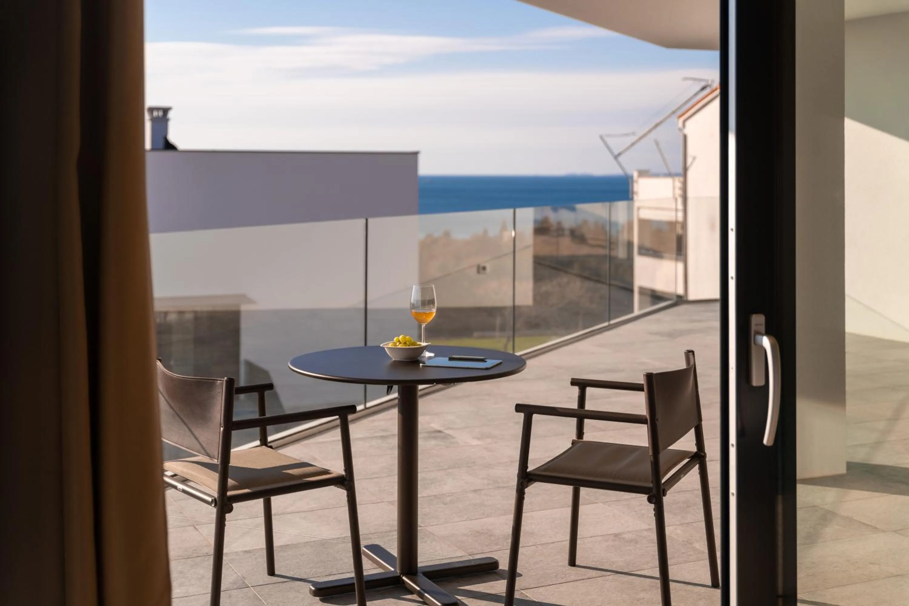 Balcony/Terrace in Luxury Villa Aruna