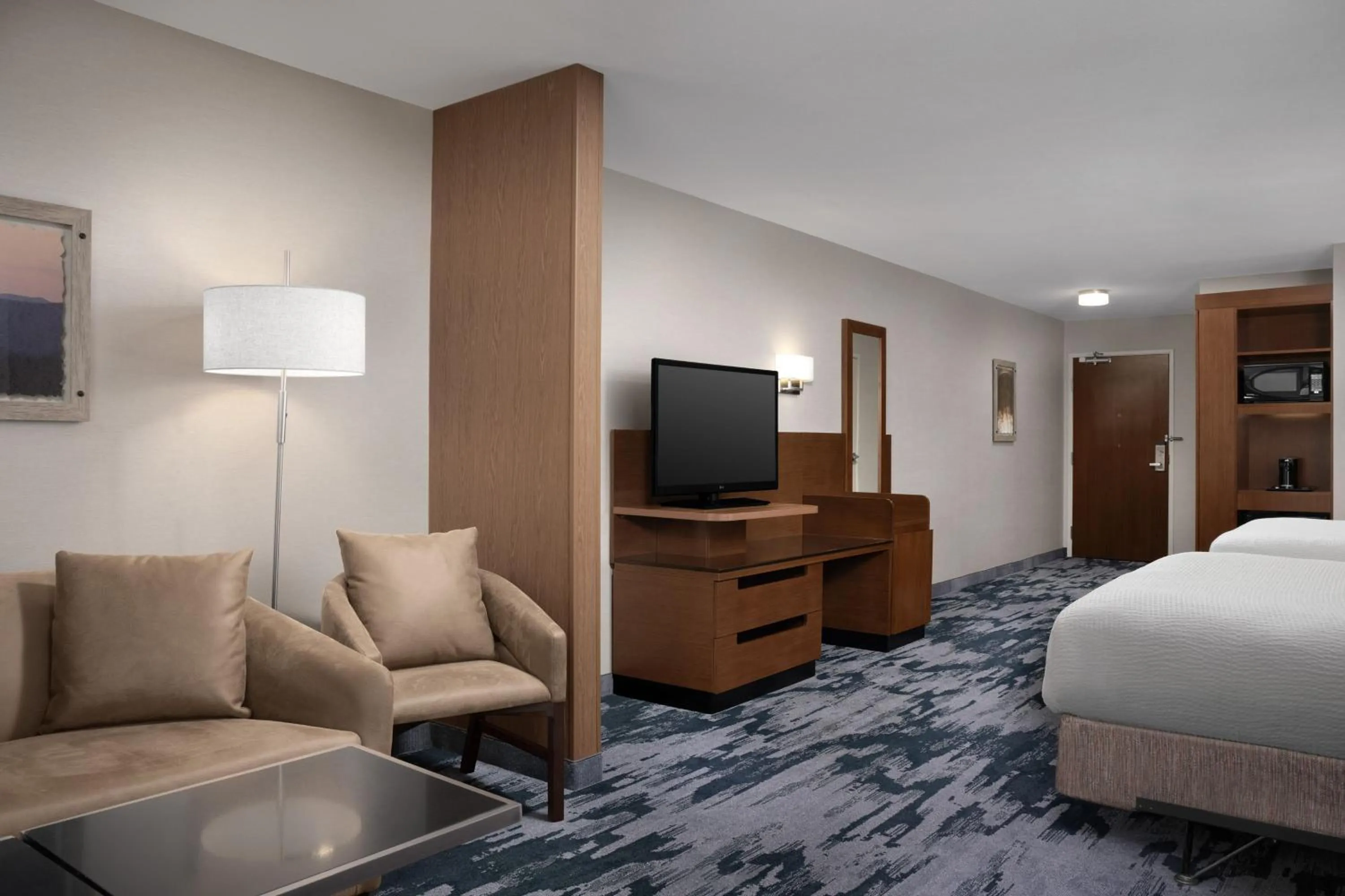 Bedroom, Bed in Fairfield Inn & Suites By Marriott Sioux Falls Airport