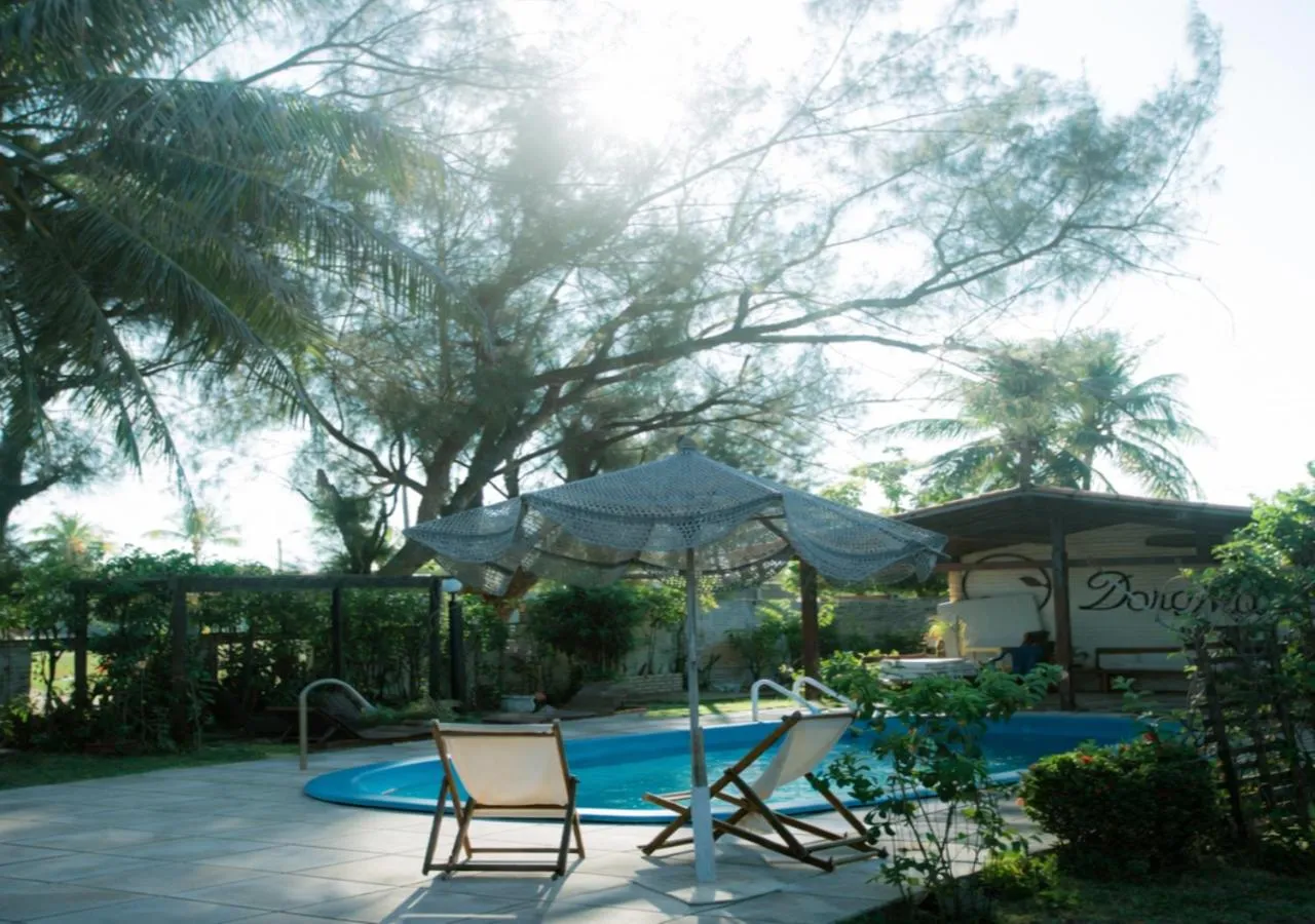 Swimming pool in Pousada Doromari