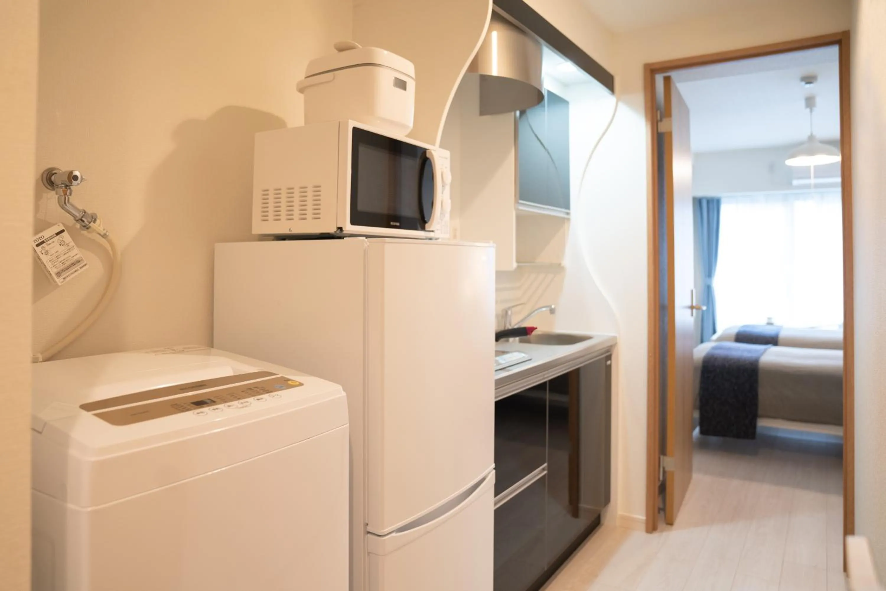 Bed in OSAKA SUNSHINE TOWER31l