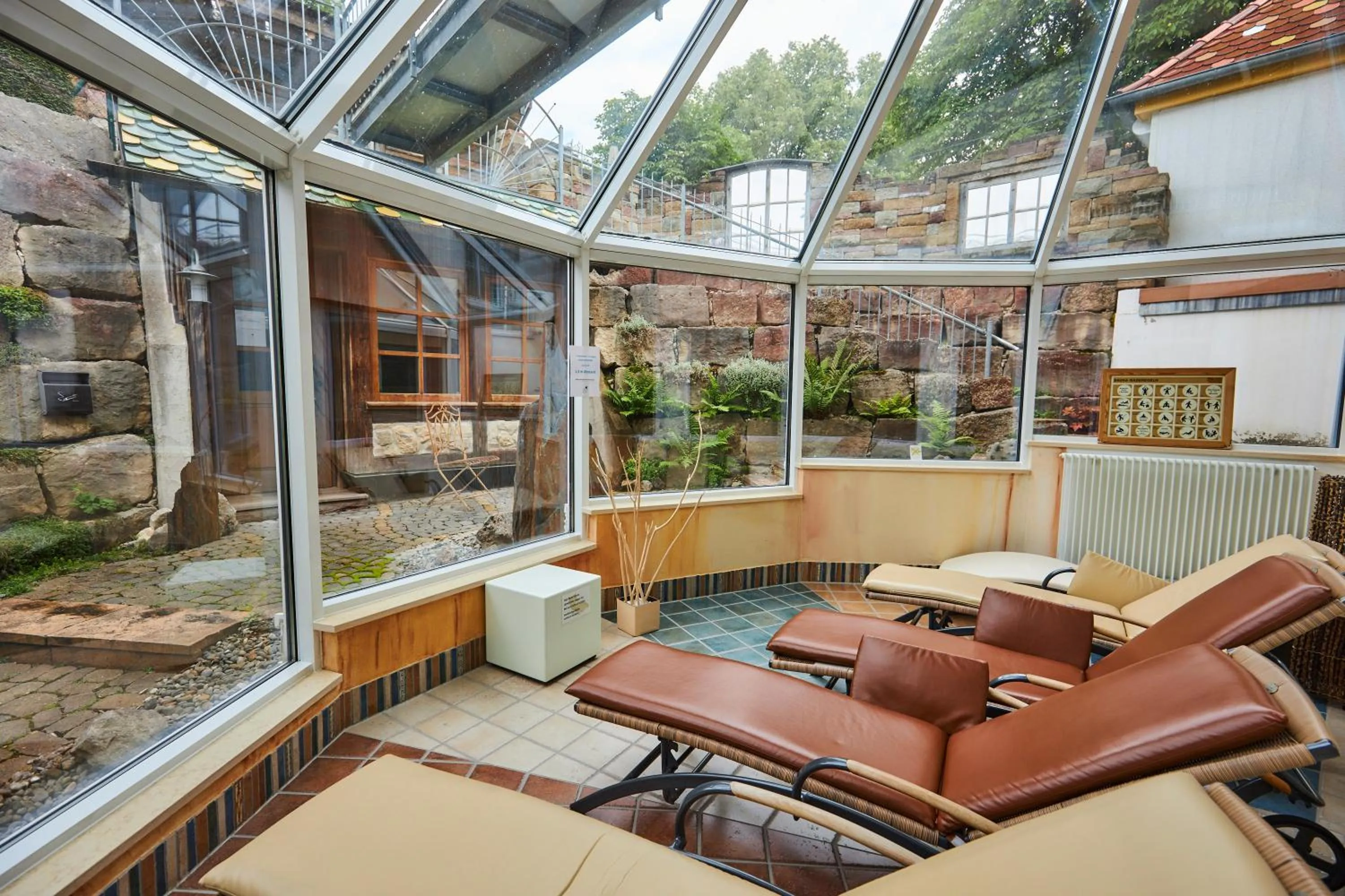 Spa and wellness centre/facilities in Flair Hotel Zum Schwarzen Reiter