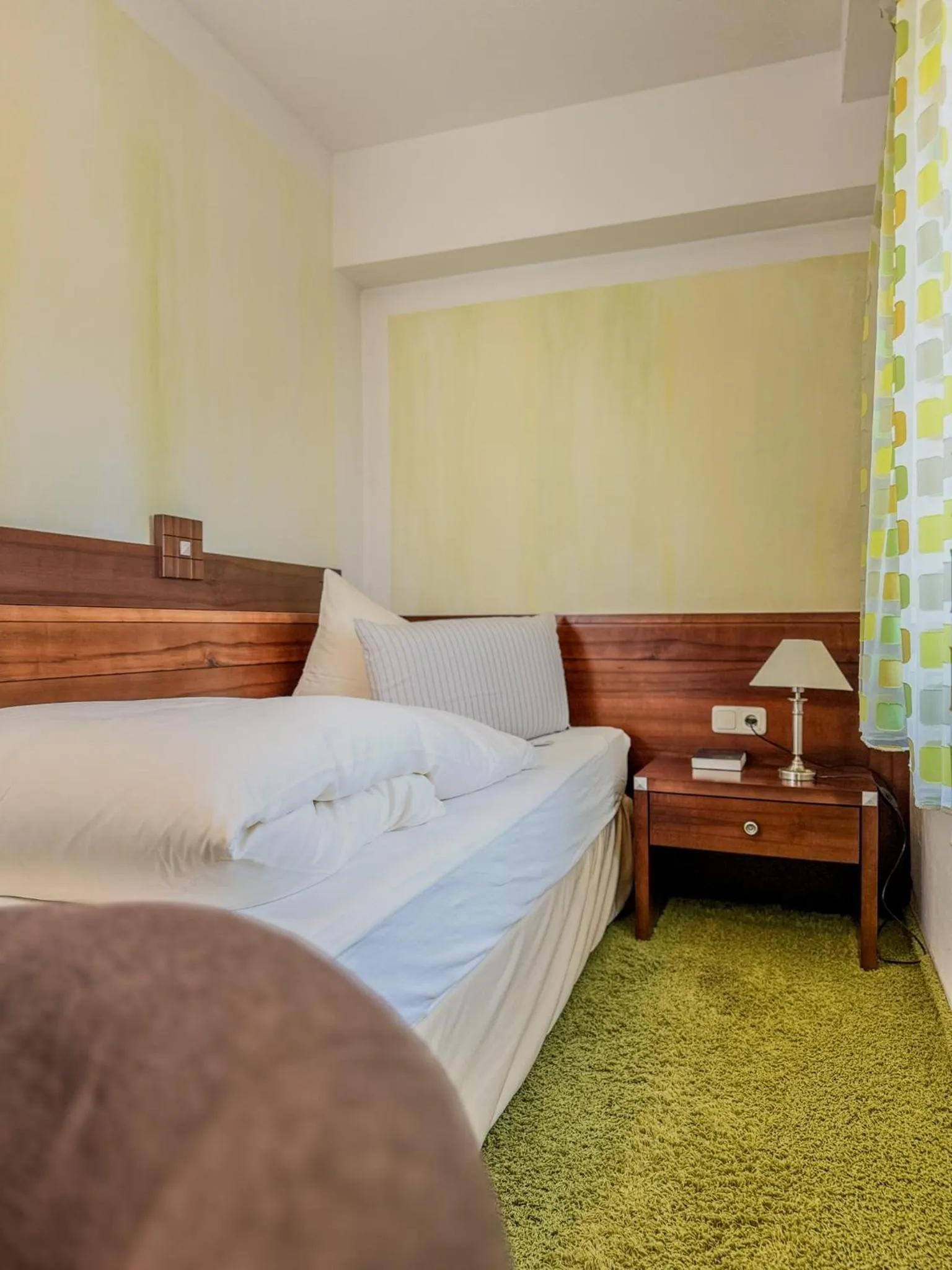 Bed in Flair Hotel Zum Schwarzen Reiter