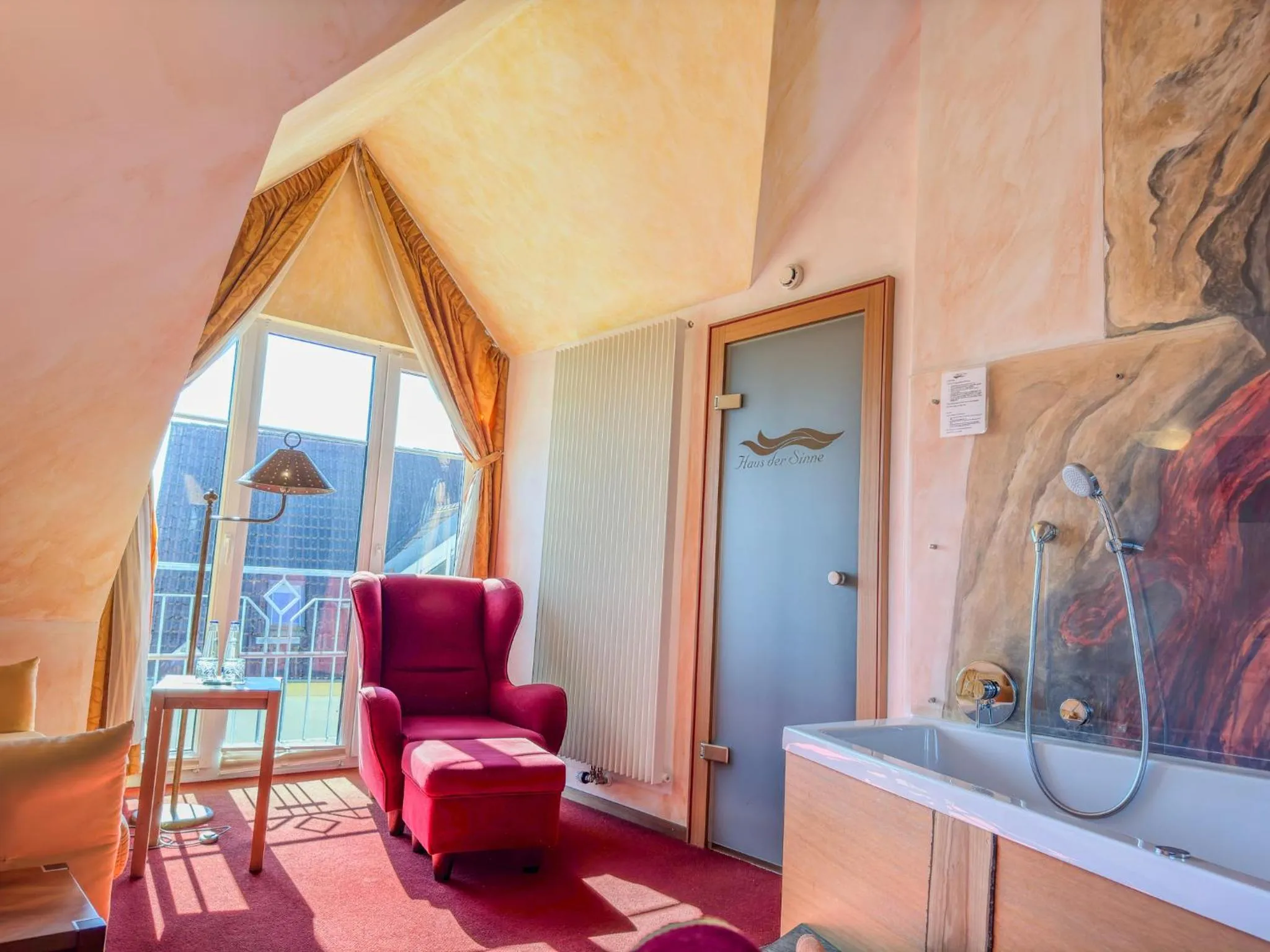 Seating area in Flair Hotel Zum Schwarzen Reiter