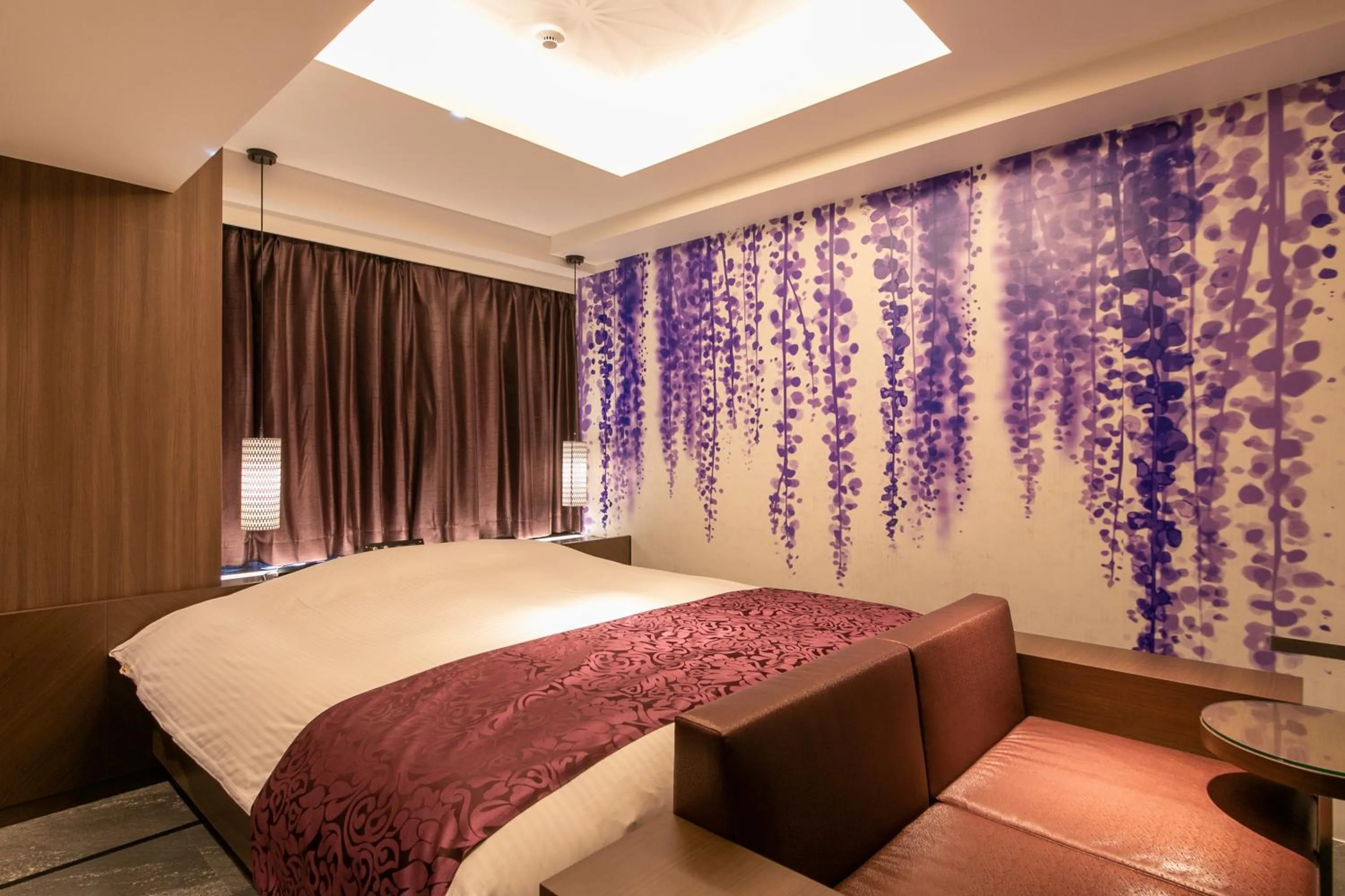 Bed in Hotel Karuta Akasaka -Adult only-