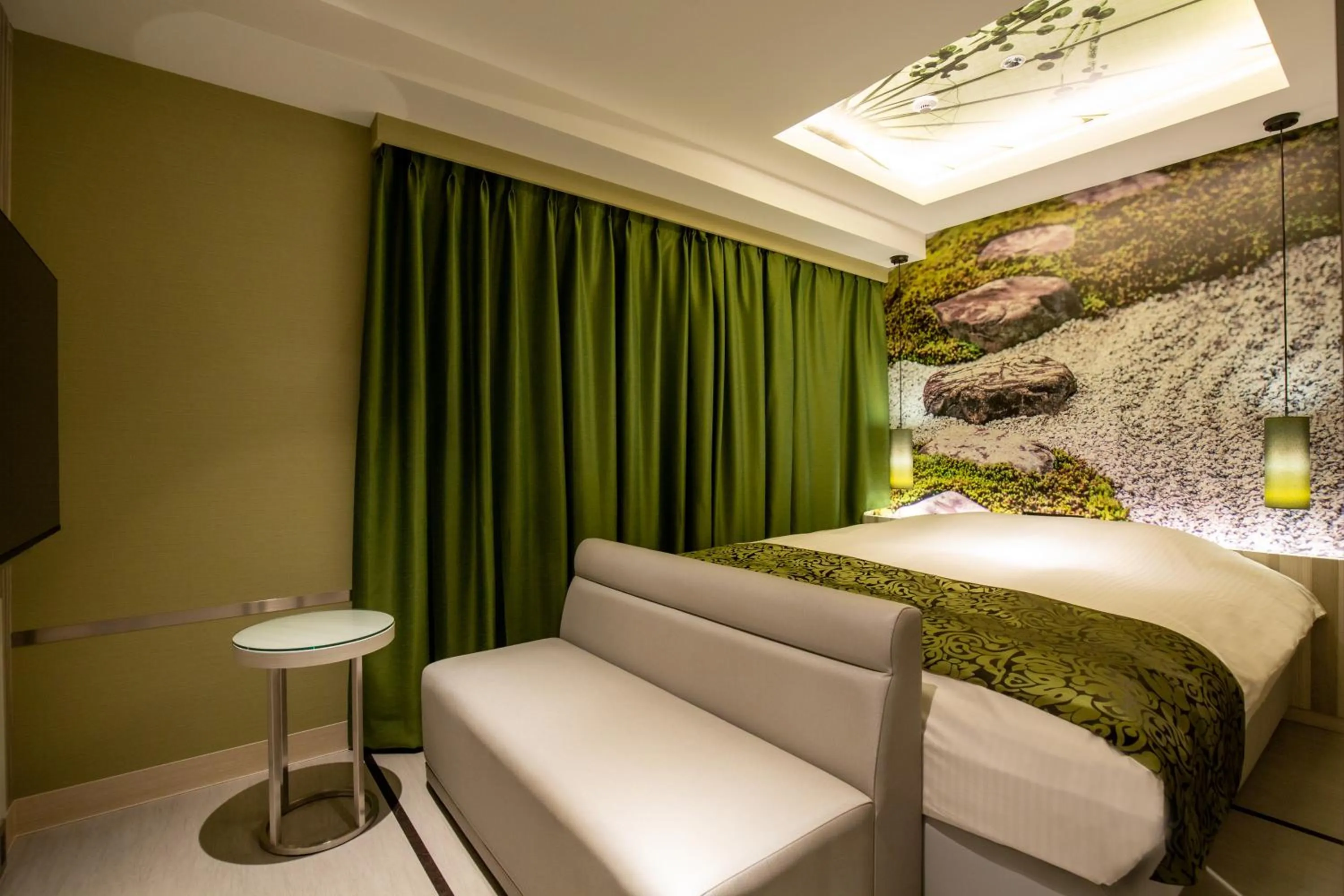 Bed in Hotel Karuta Akasaka -Adult only-