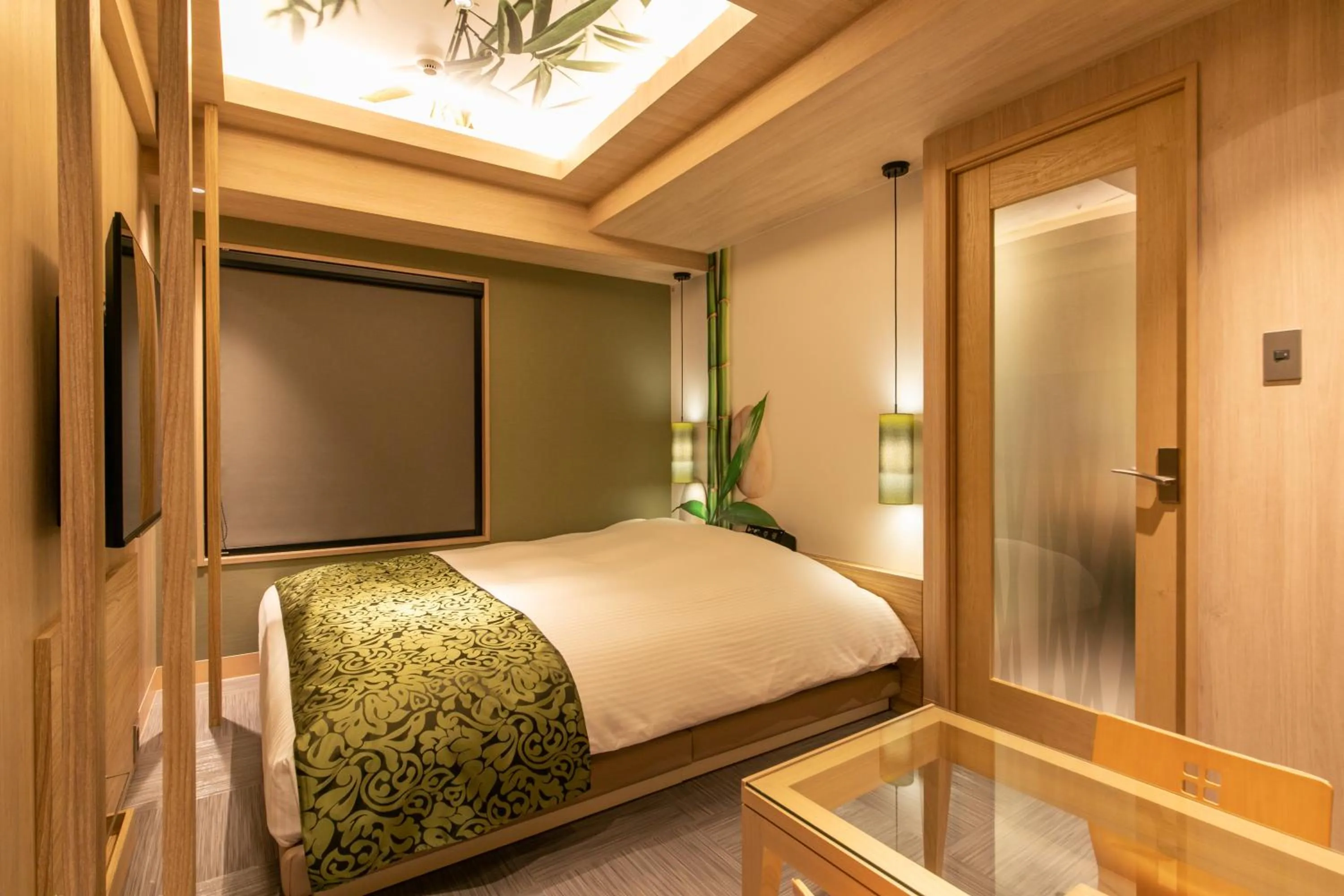 Bed in Hotel Karuta Akasaka -Adult only-