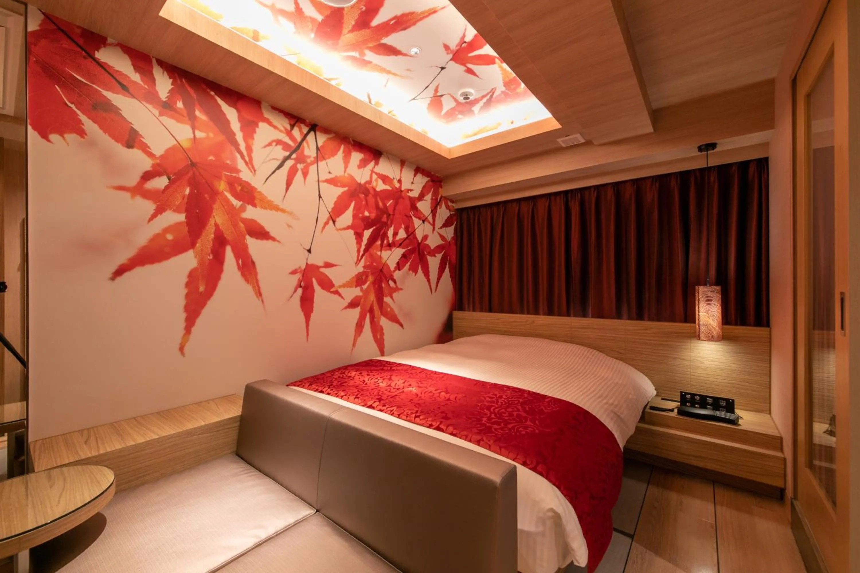 Bed in Hotel Karuta Akasaka -Adult only-