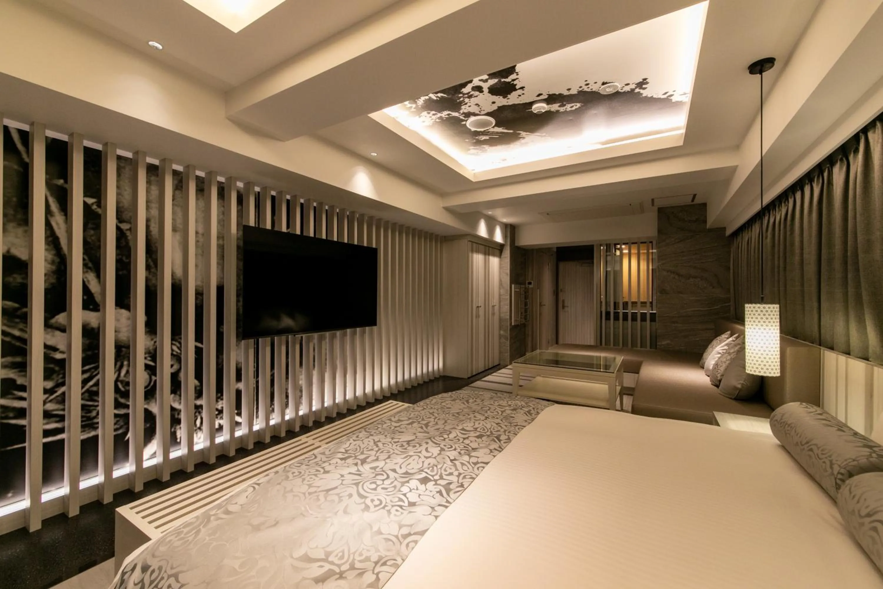 Bed in Hotel Karuta Akasaka -Adult only-