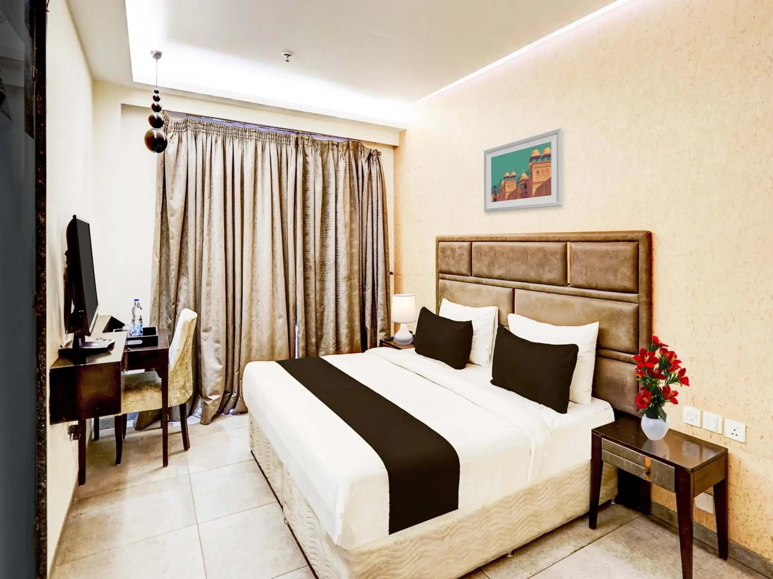 Bedroom, Bed in Super Townhouse Pitampura West Enclave Bedroom, Bed in Super Townhouse Pitampura West Enclave