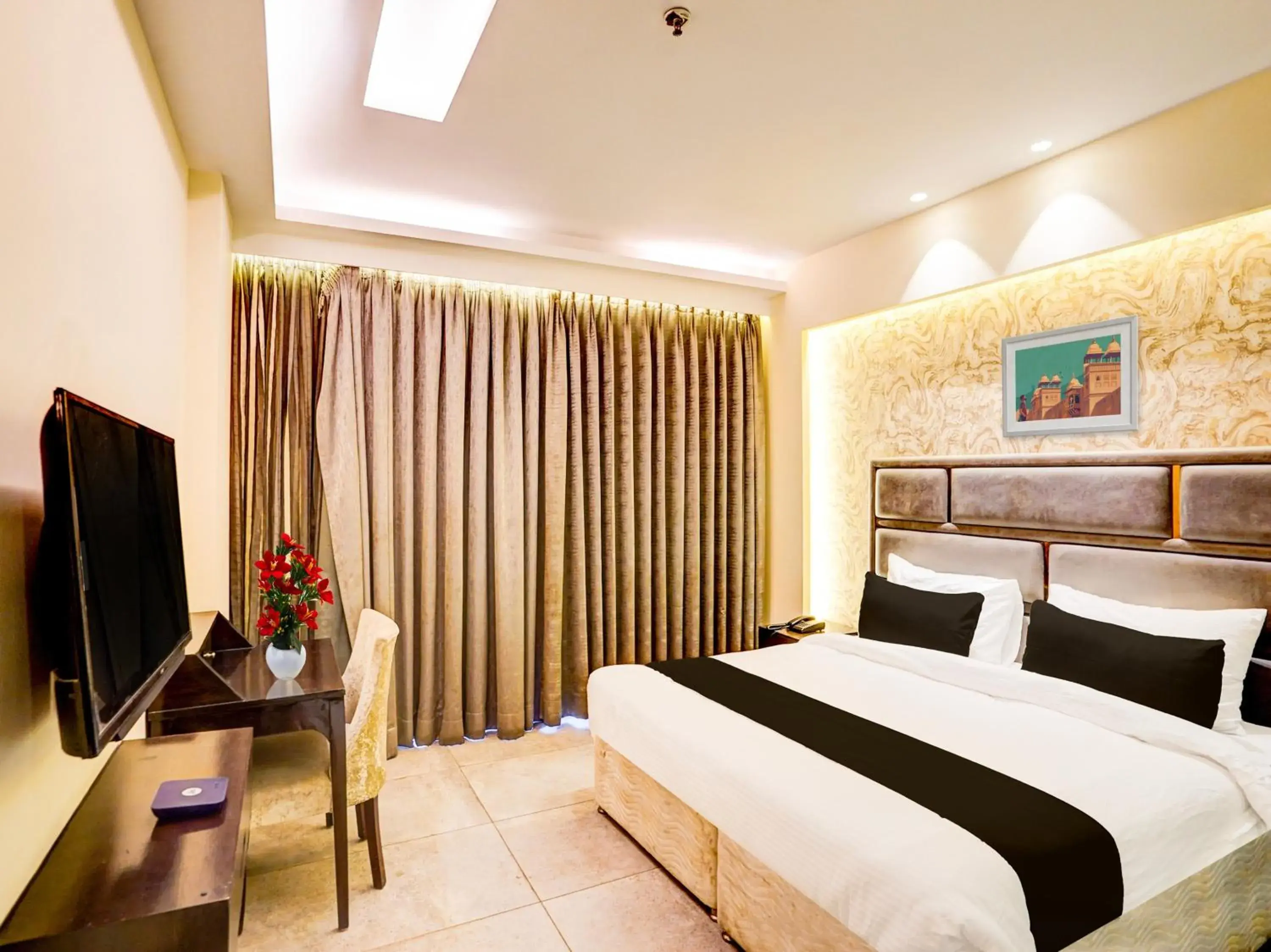 Bedroom, Bed in Super Townhouse Pitampura West Enclave Bedroom, Bed in Super Townhouse Pitampura West Enclave