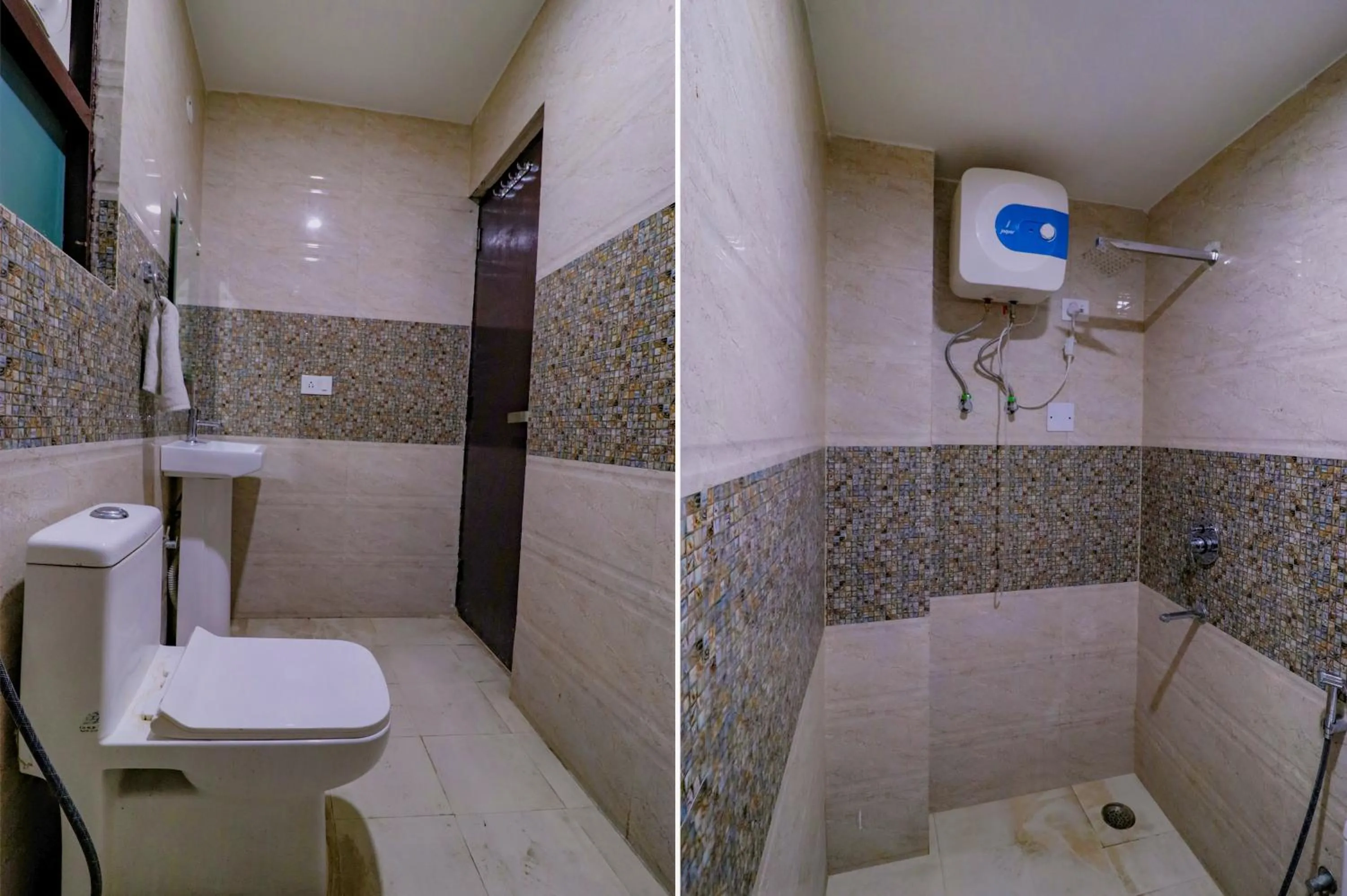 Bathroom in FabHotel Dolphin International - Nr IGI Airport New Delhi