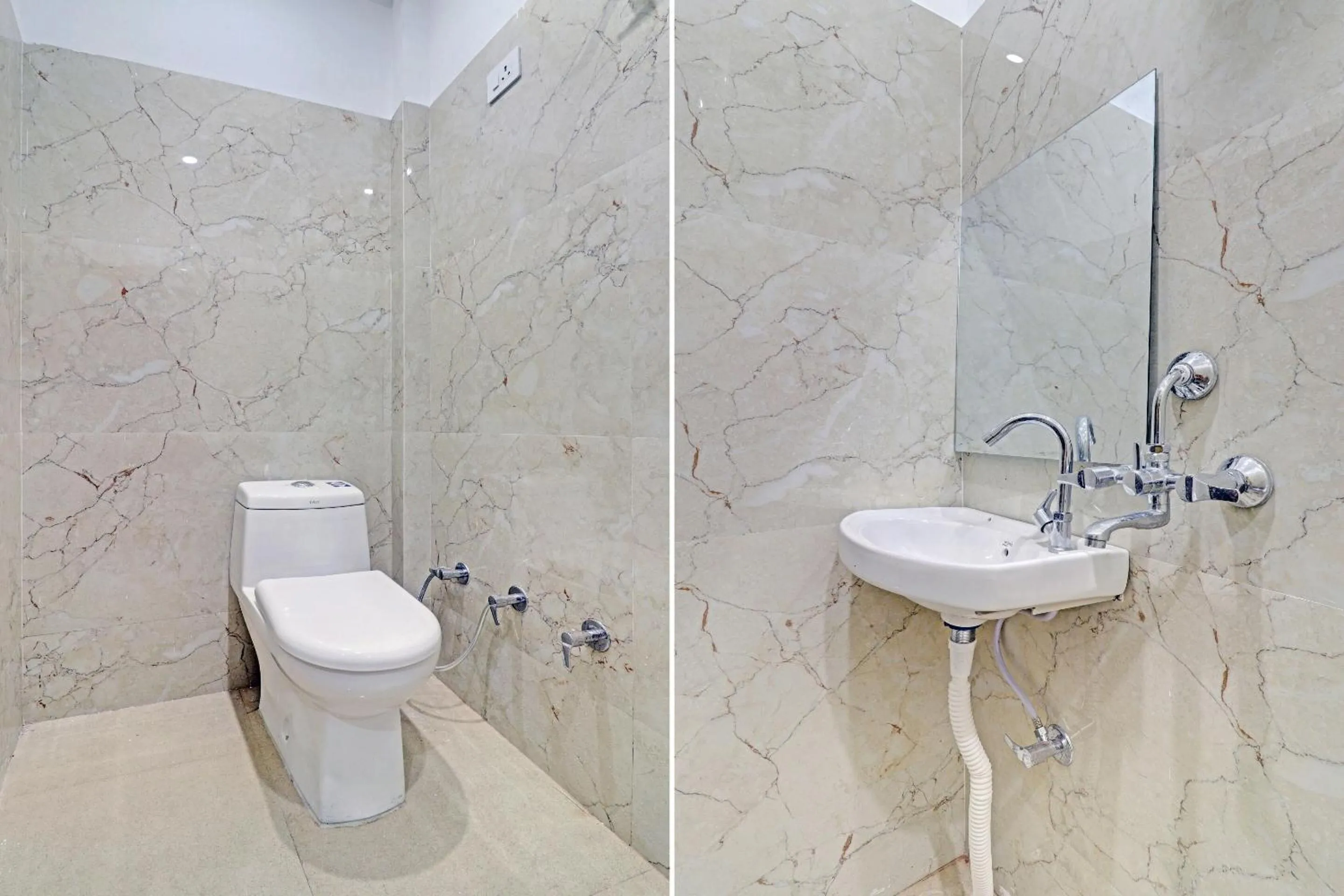 Bathroom in Hotel O Redison inn