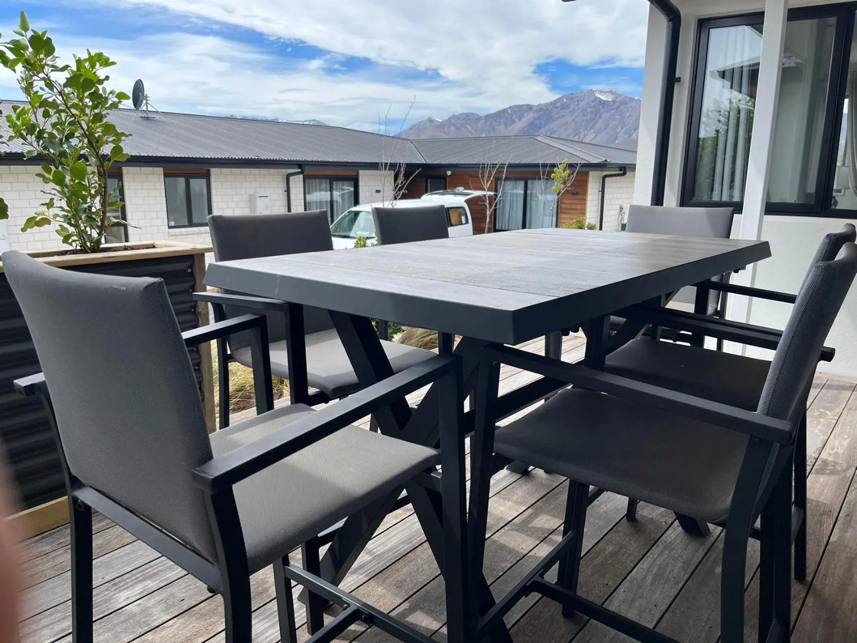 Balcony/Terrace in Kingfisher Lodge
