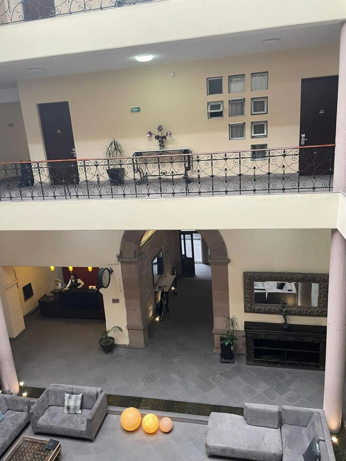 Living room in Hotel San Francisco