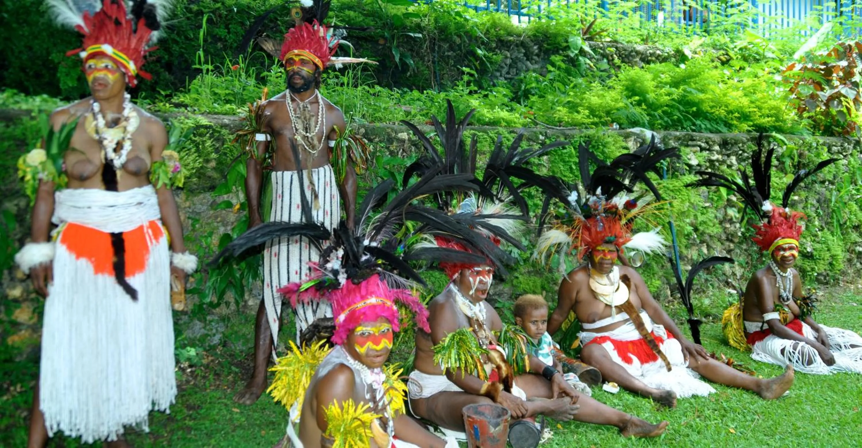 People in Madang Resort