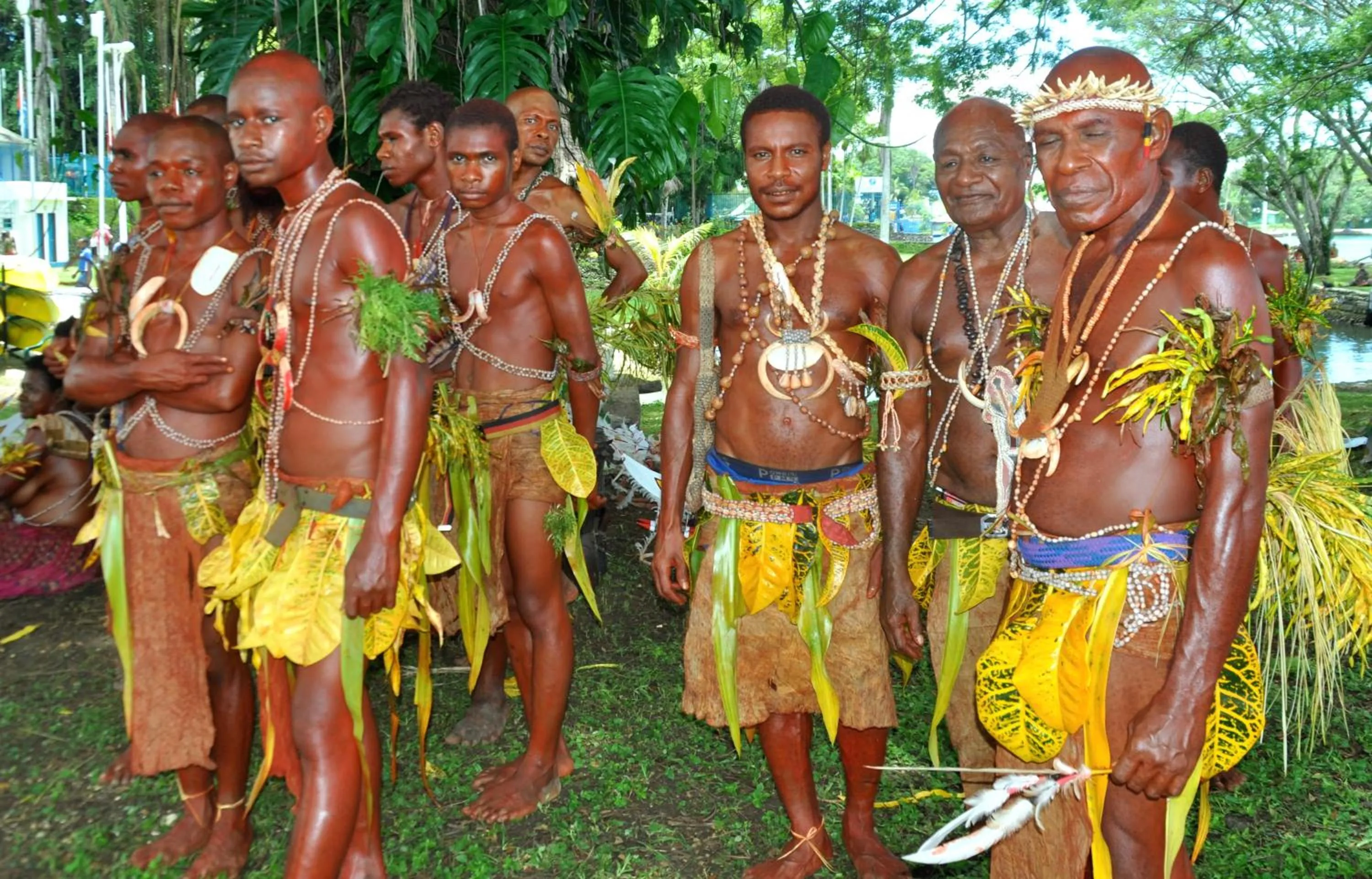 People in Madang Resort