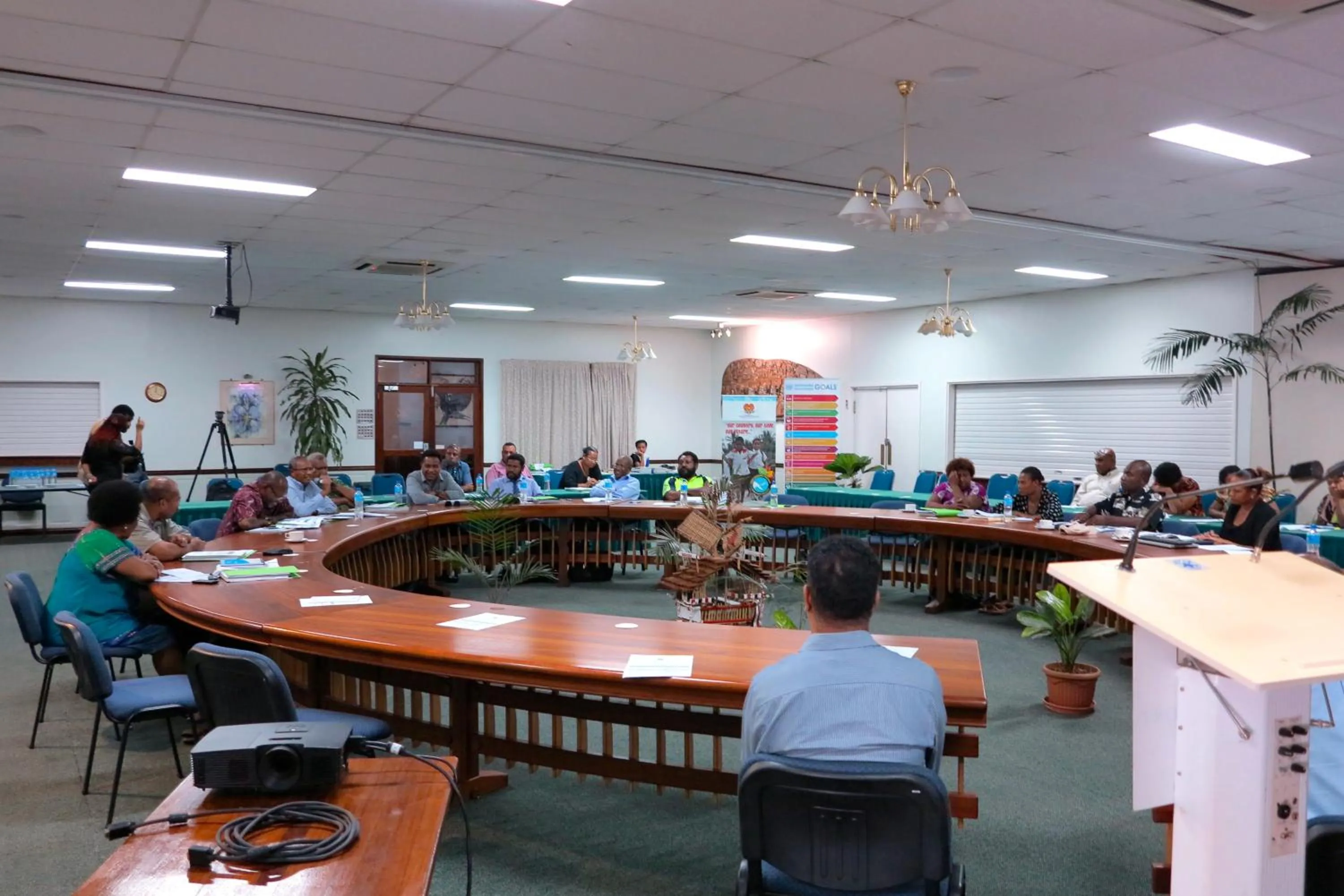 People in Madang Resort