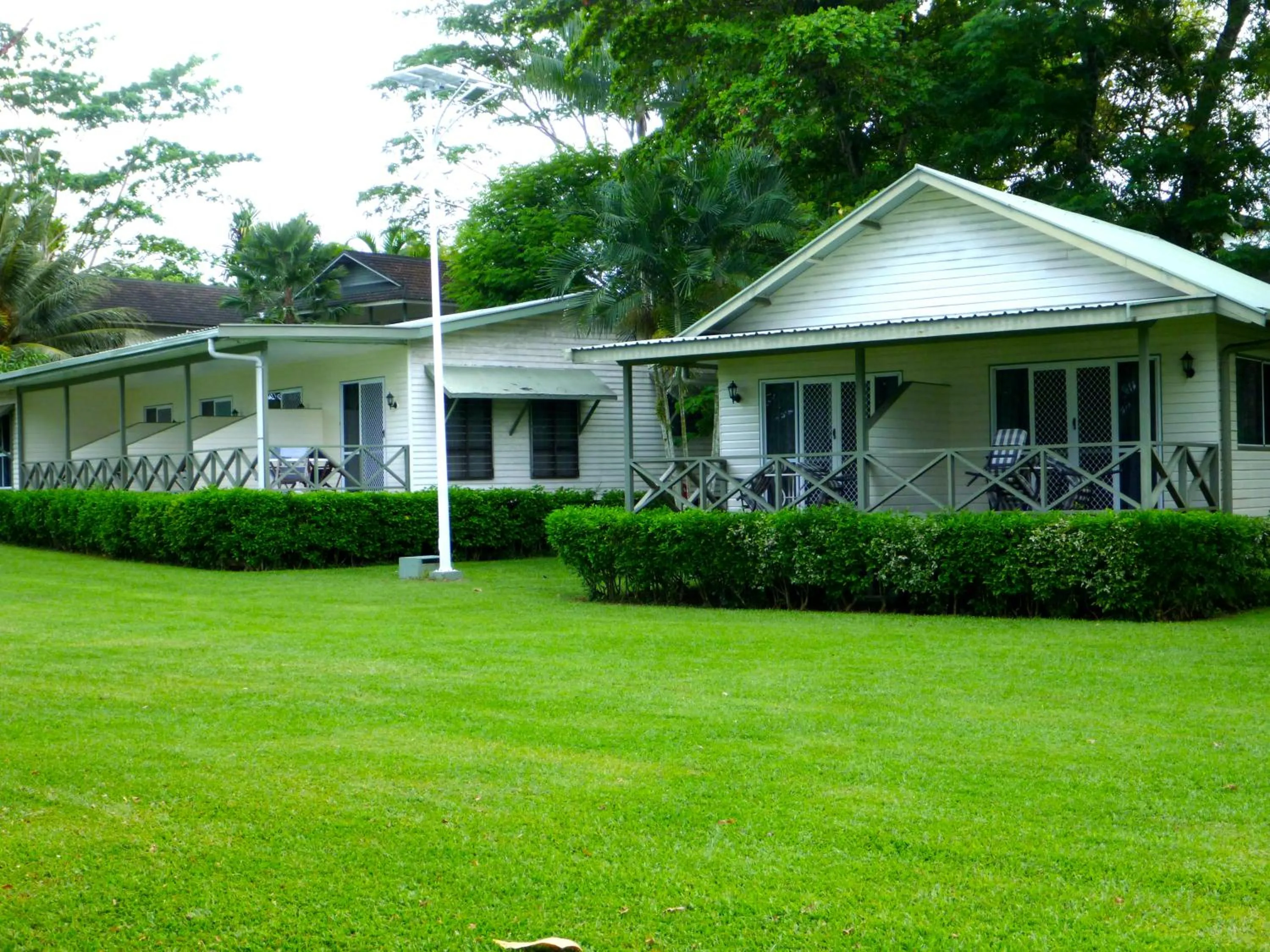 Property building in Madang Resort