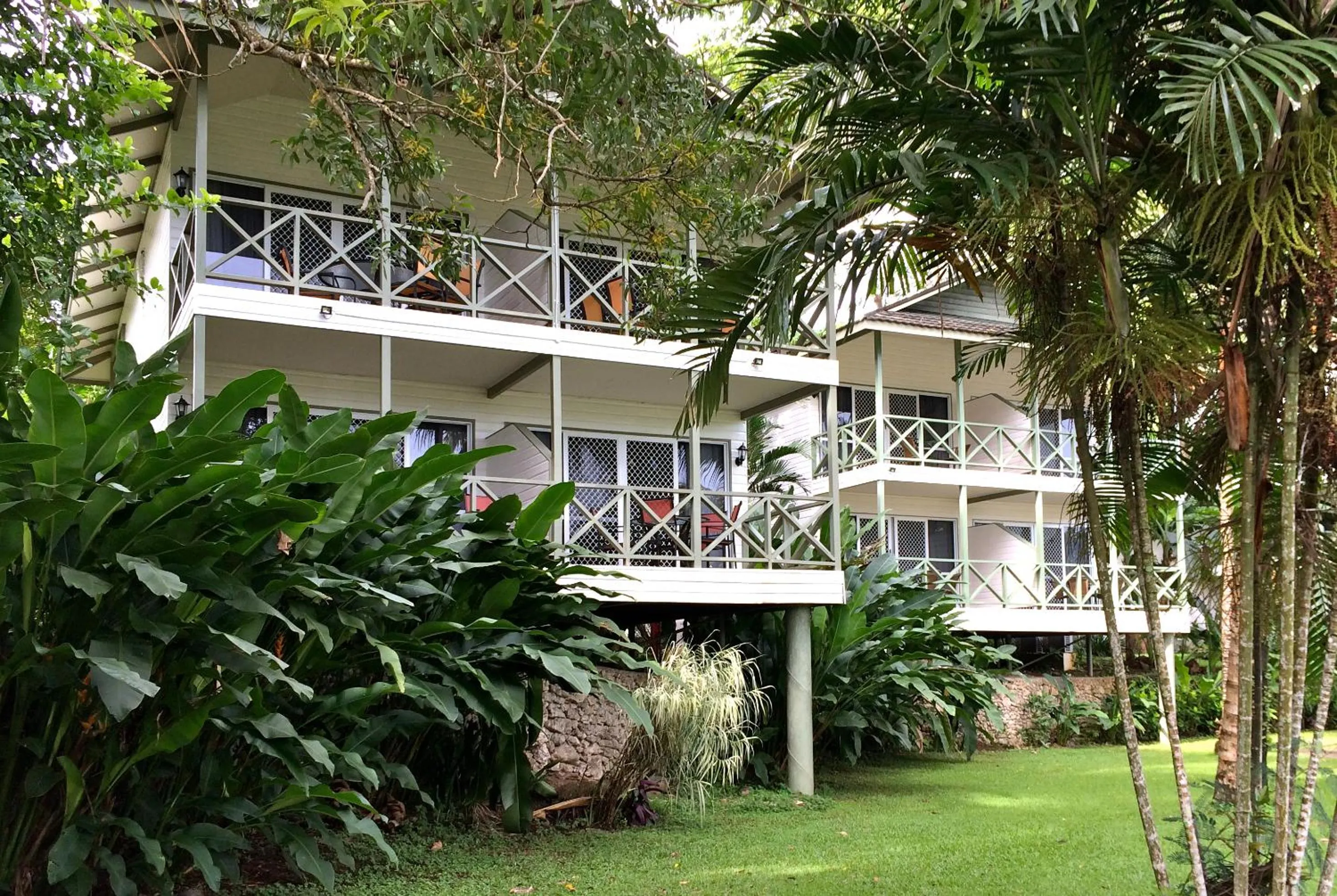 Property building in Madang Resort