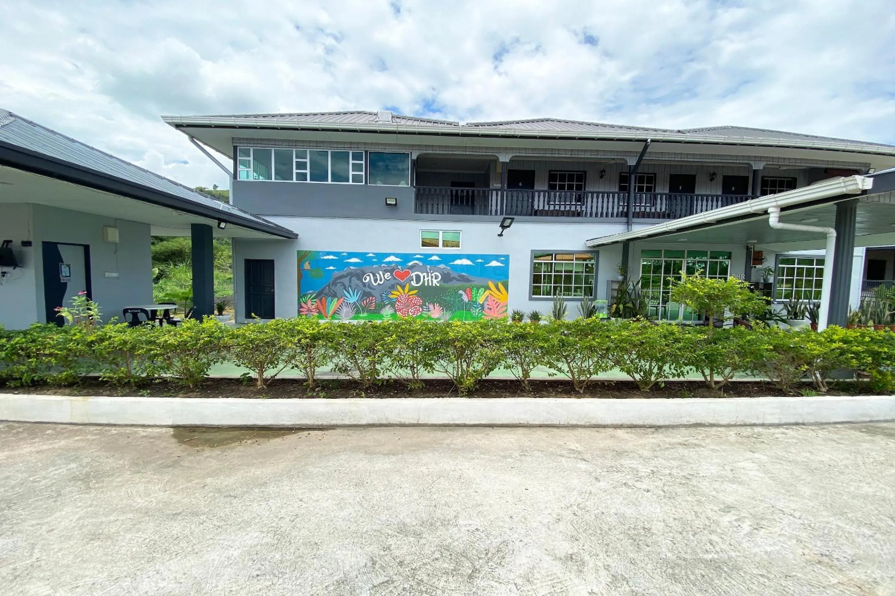 Facade/entrance in Hotel O Dh Residence