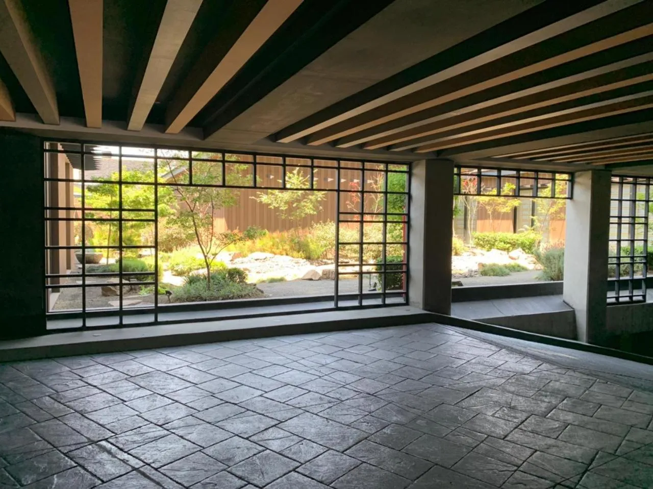 Garden view in Motel Okura Villas y Suites