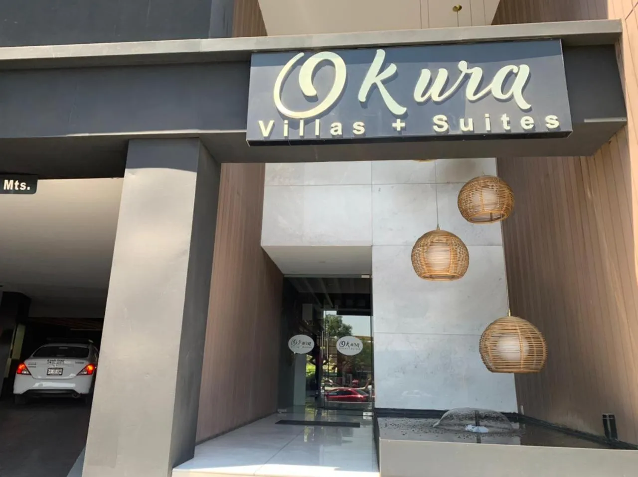Property building in Motel Okura Villas y Suites
