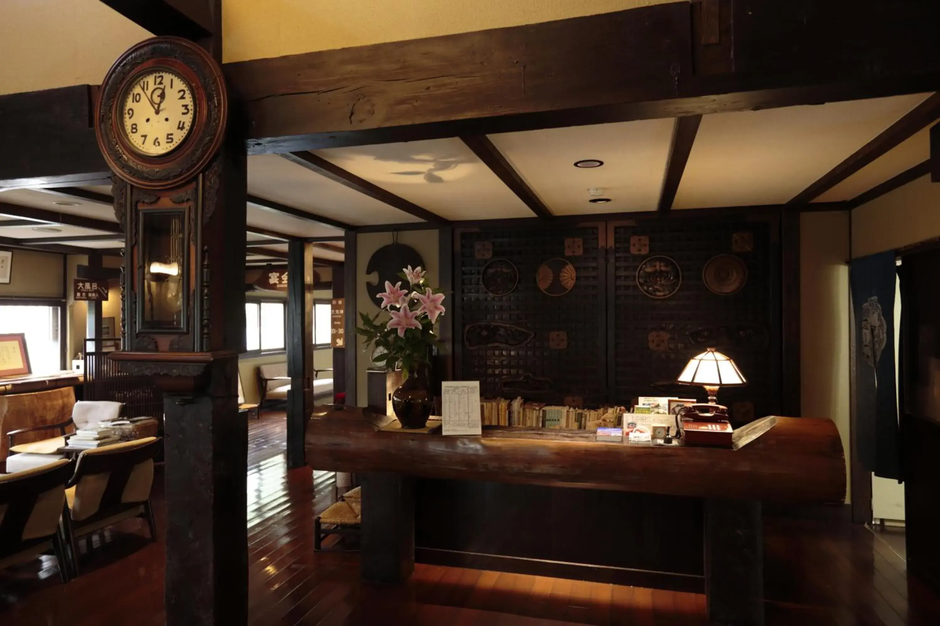 Lobby or reception in Shirakabe Lobby or reception in Shirakabe