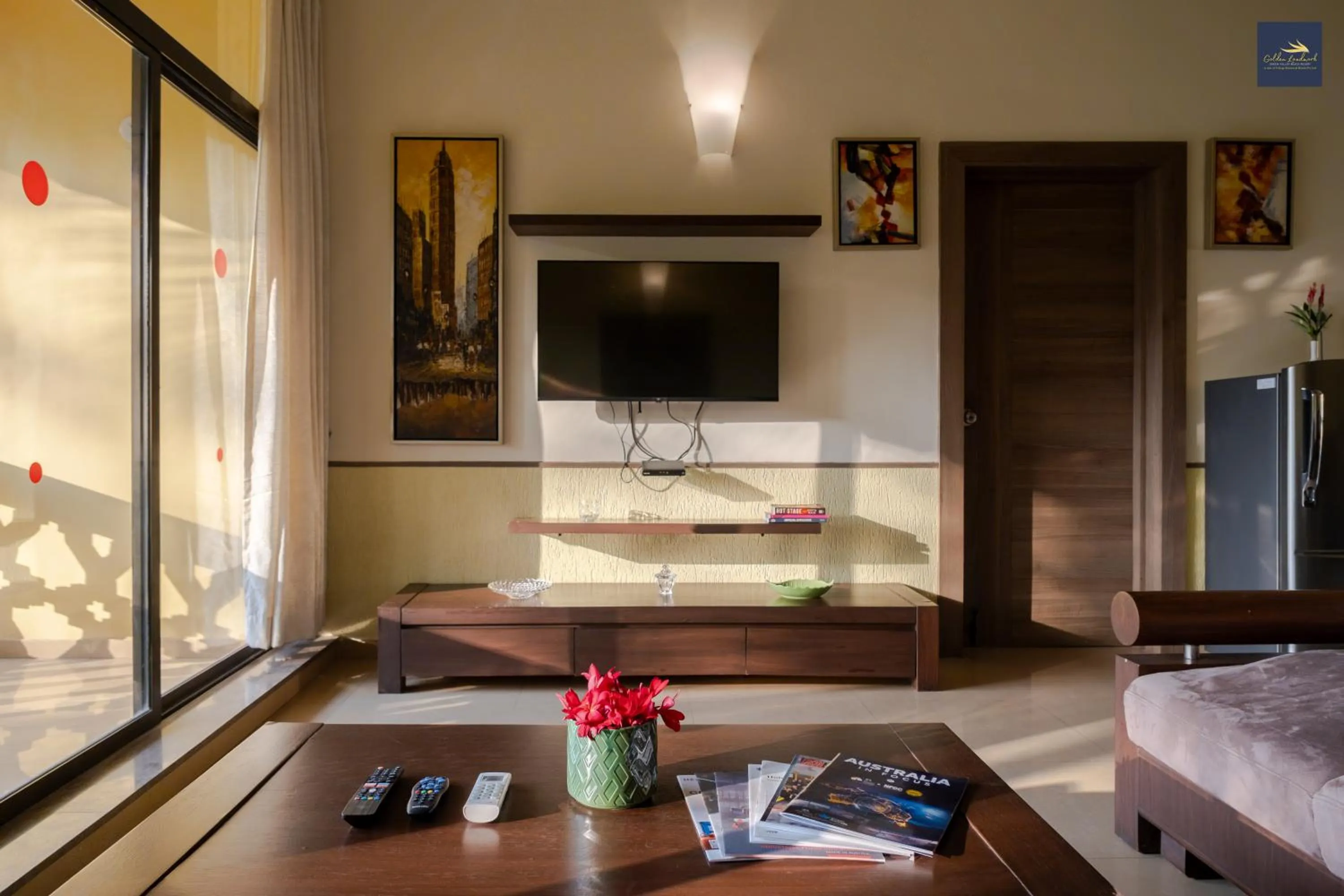 TV and multimedia in Golden Landmark Green Valley Beach Resort