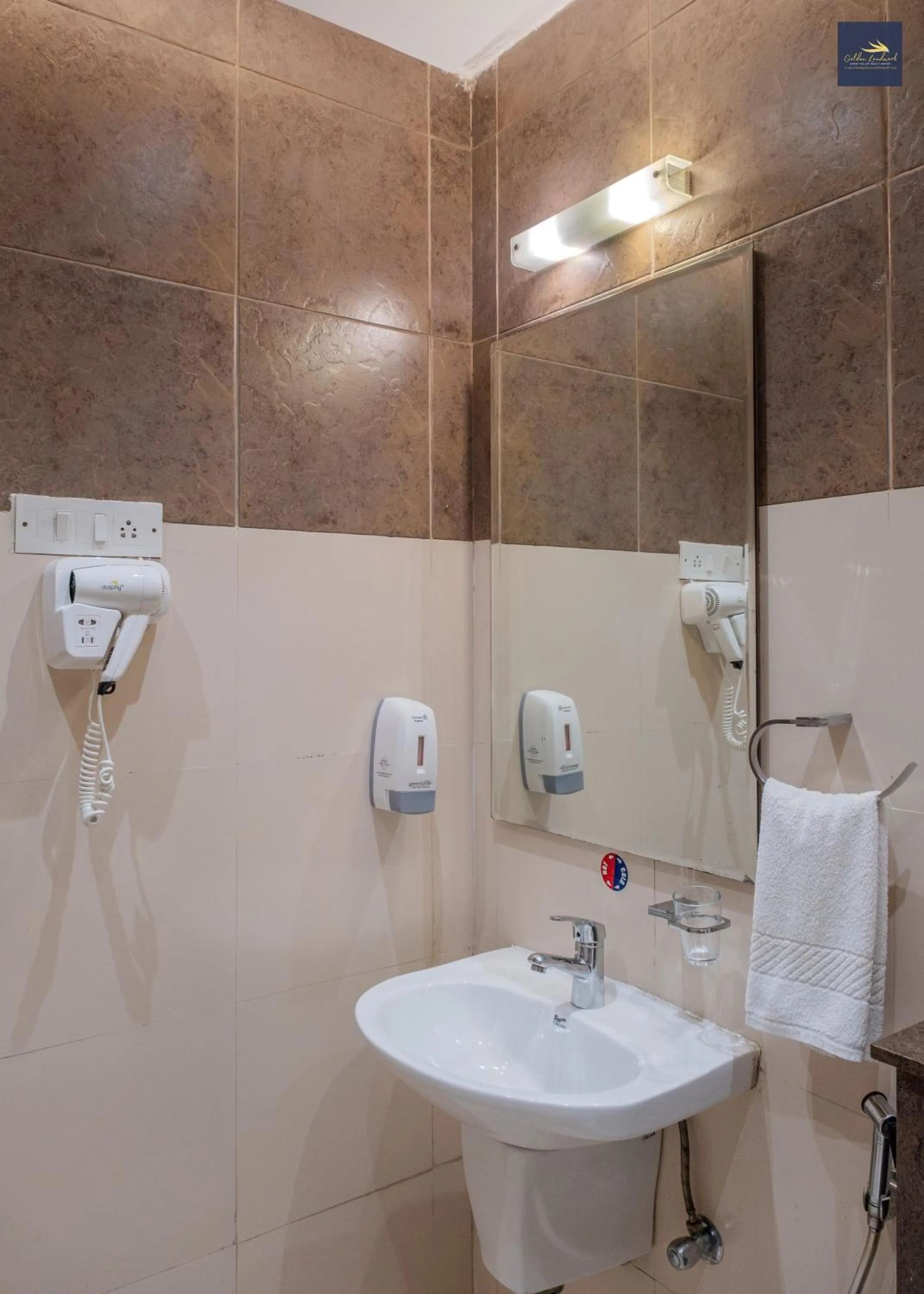 Bathroom in Golden Landmark Green Valley Beach Resort
