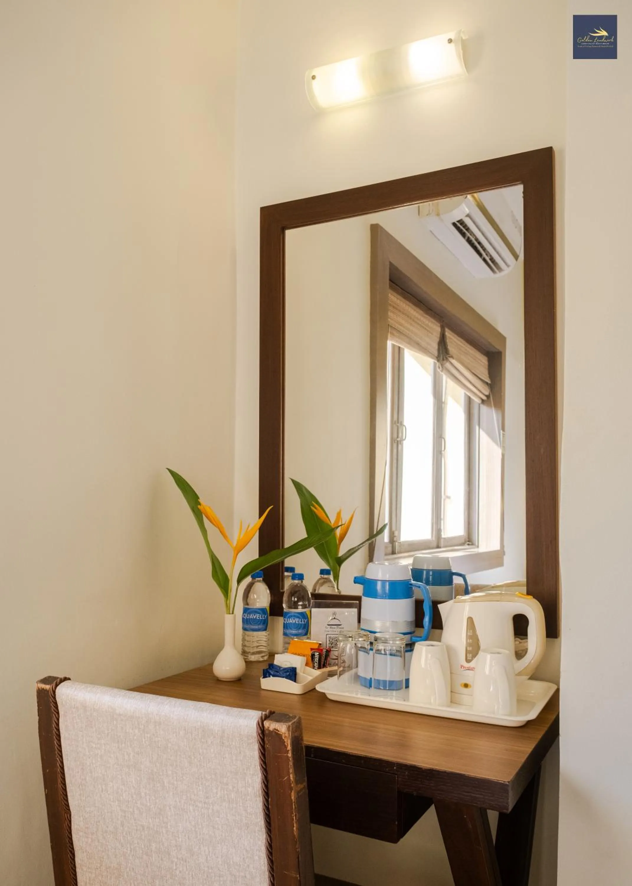 Seating area in Golden Landmark Green Valley Beach Resort