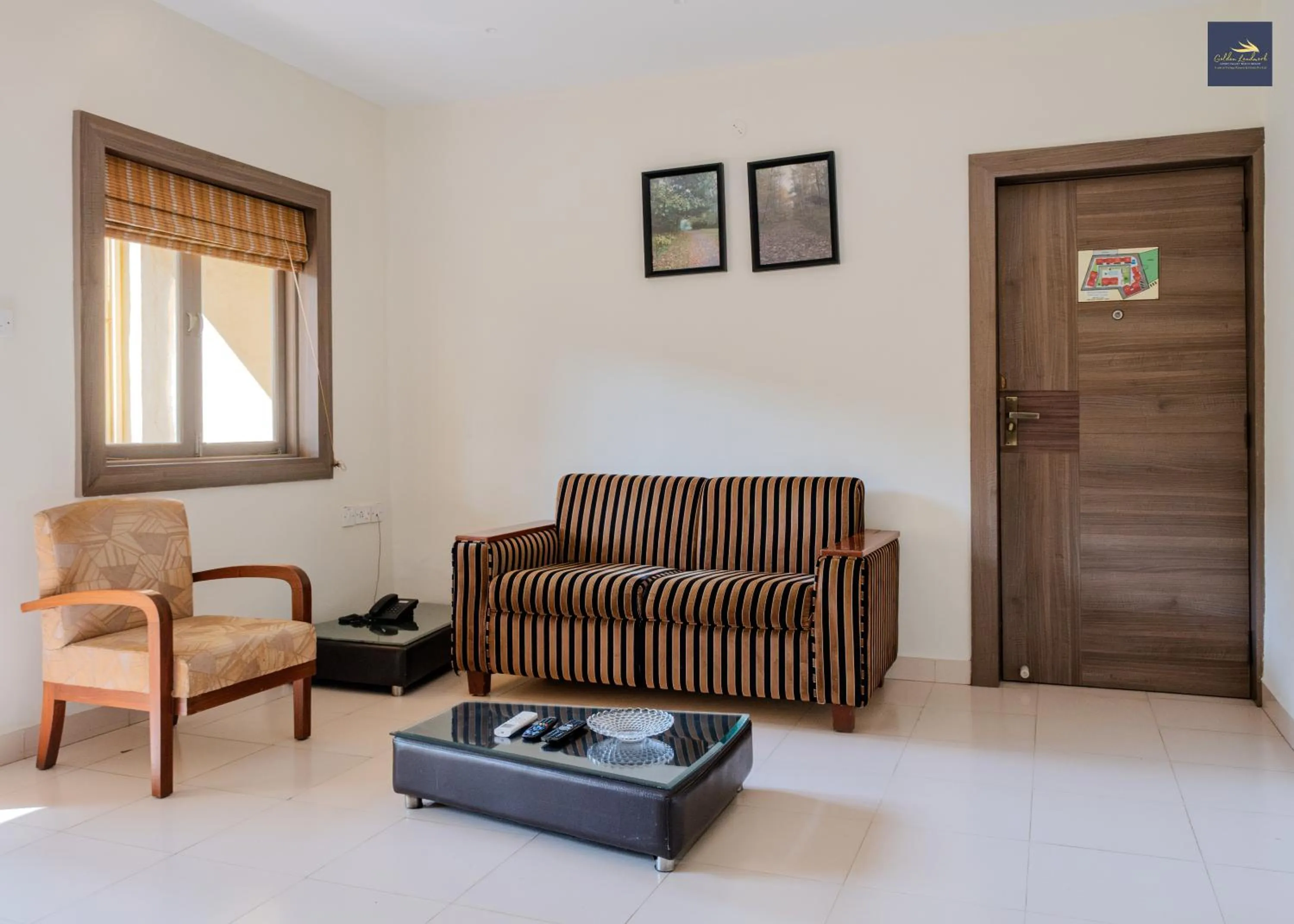 Living room in Golden Landmark Green Valley Beach Resort