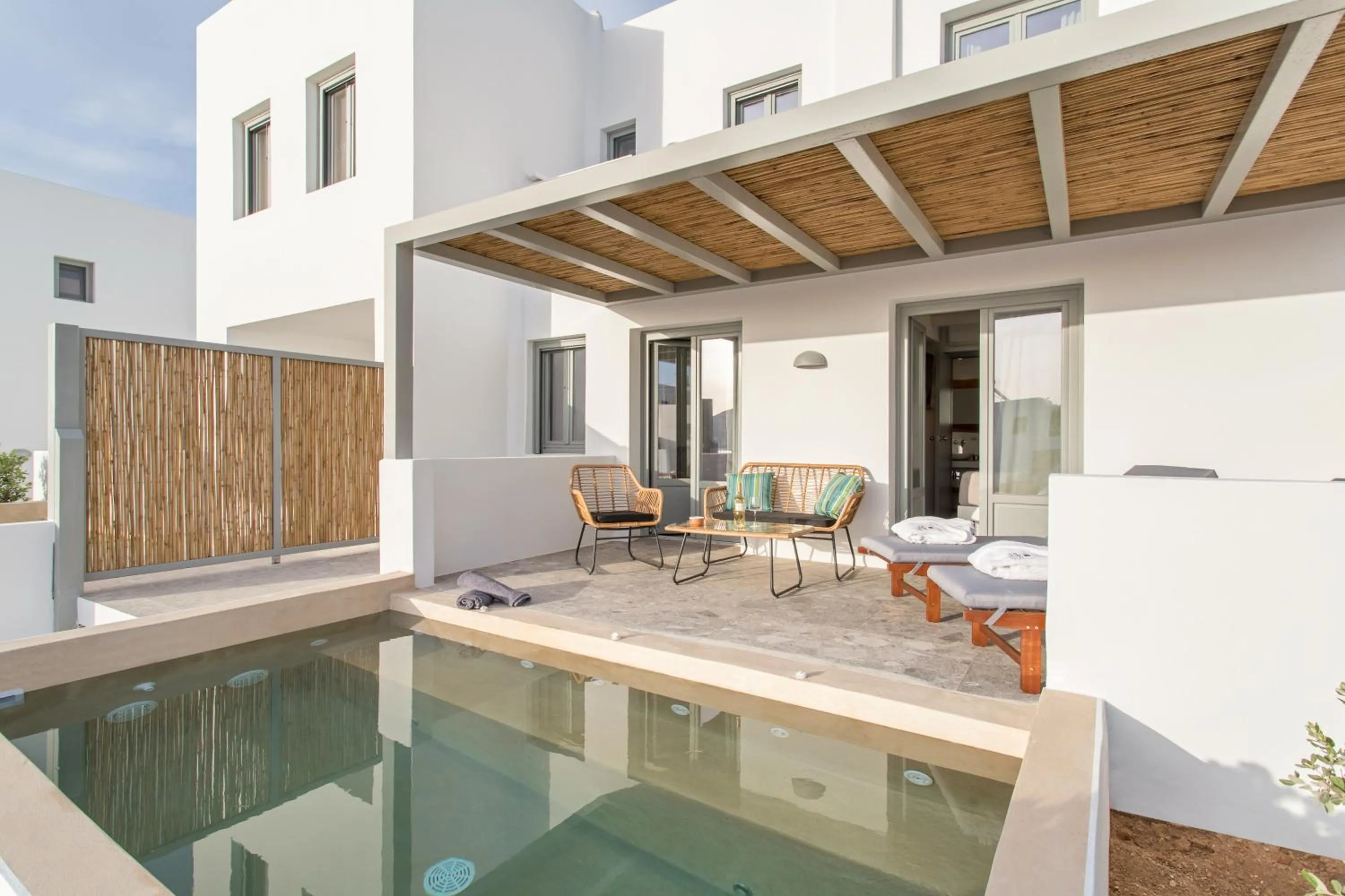 Balcony/Terrace in Paros Cape Suites