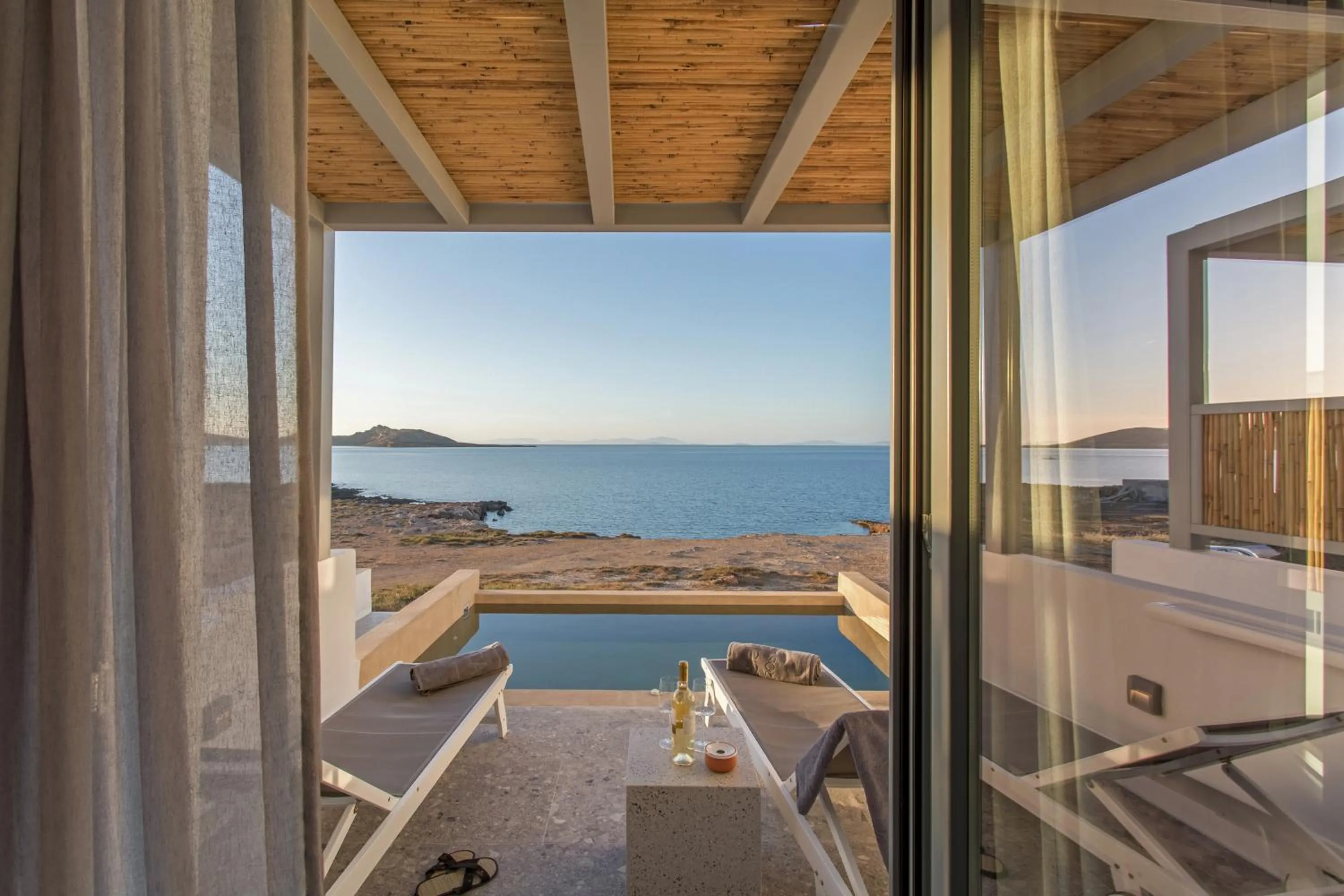 Natural landscape in Paros Cape Suites