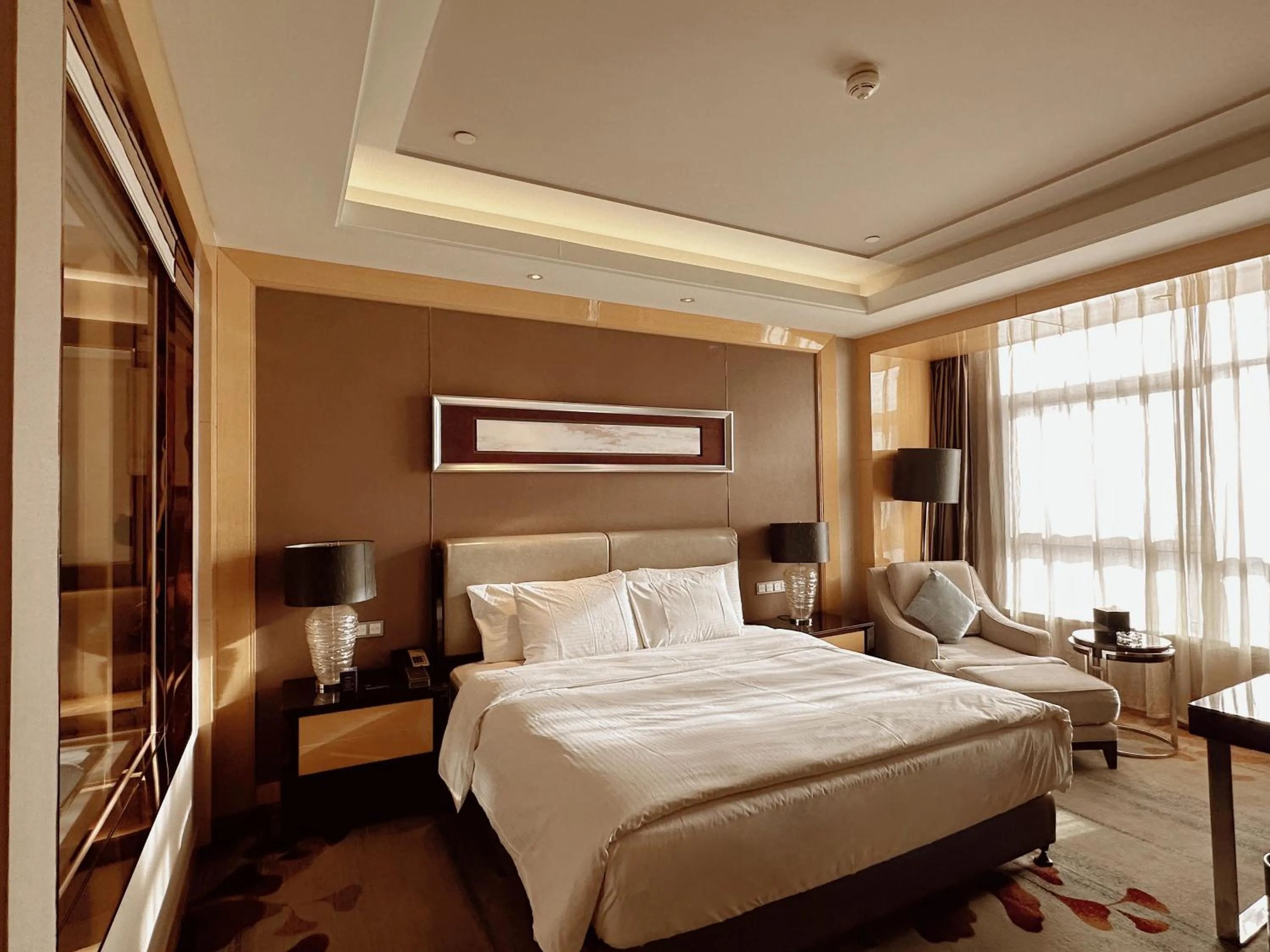 Bed in Wanda Realm Dandong